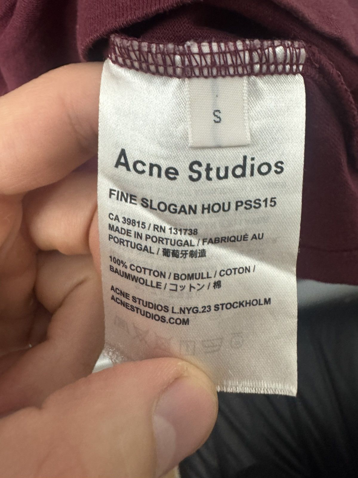Acne Studios SS15 Acne Studios „House” Short Sleeve Tee Designer Rare Size US S / EU 44-46 / 1 - 3 Thumbnail