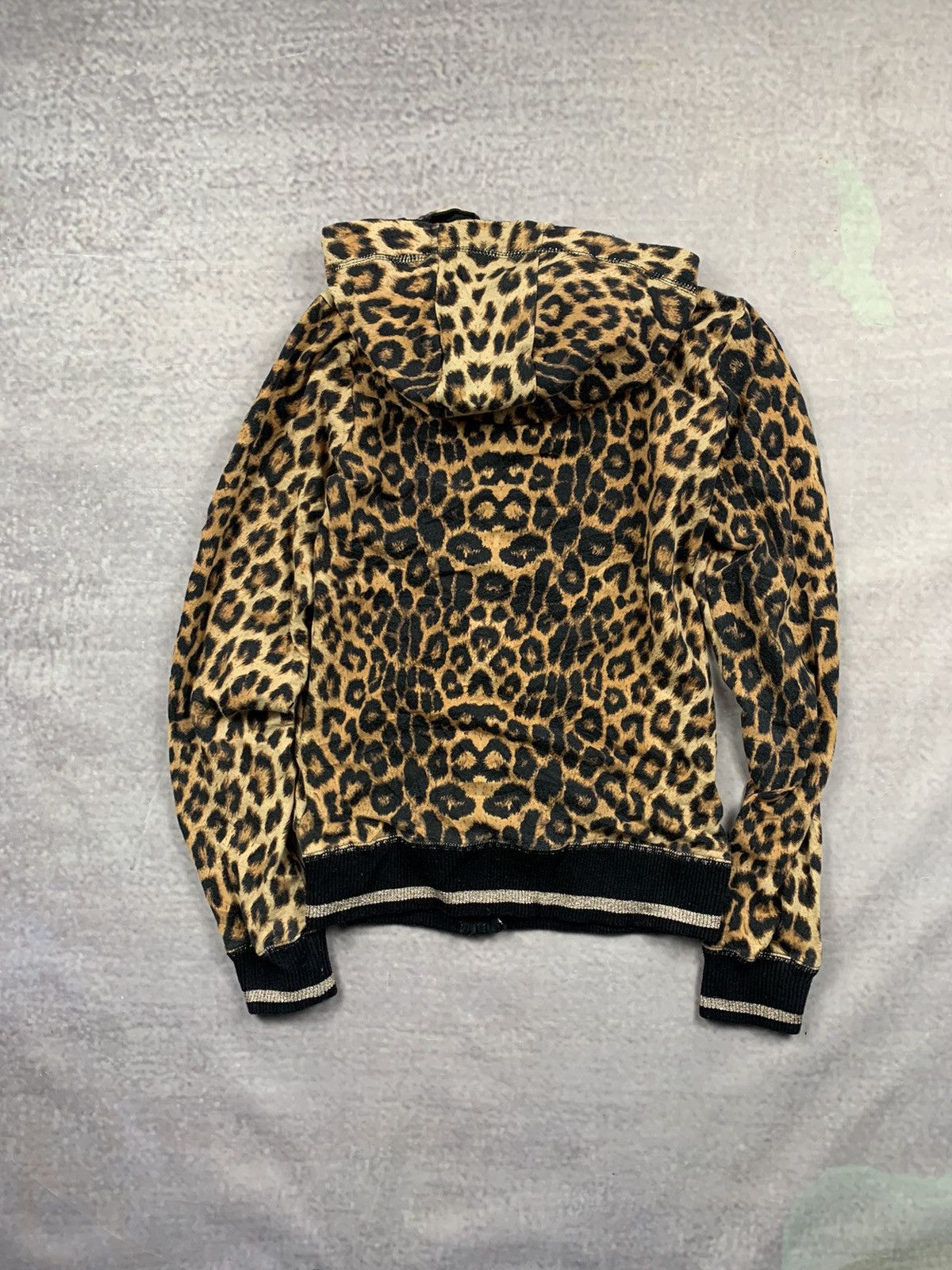 If Six Was Nine Vintage Y2K Leopard IfSixWasNine Lgb Style Fur Faux Hoodie Size US S / EU 44-46 / 1 - 5 Thumbnail