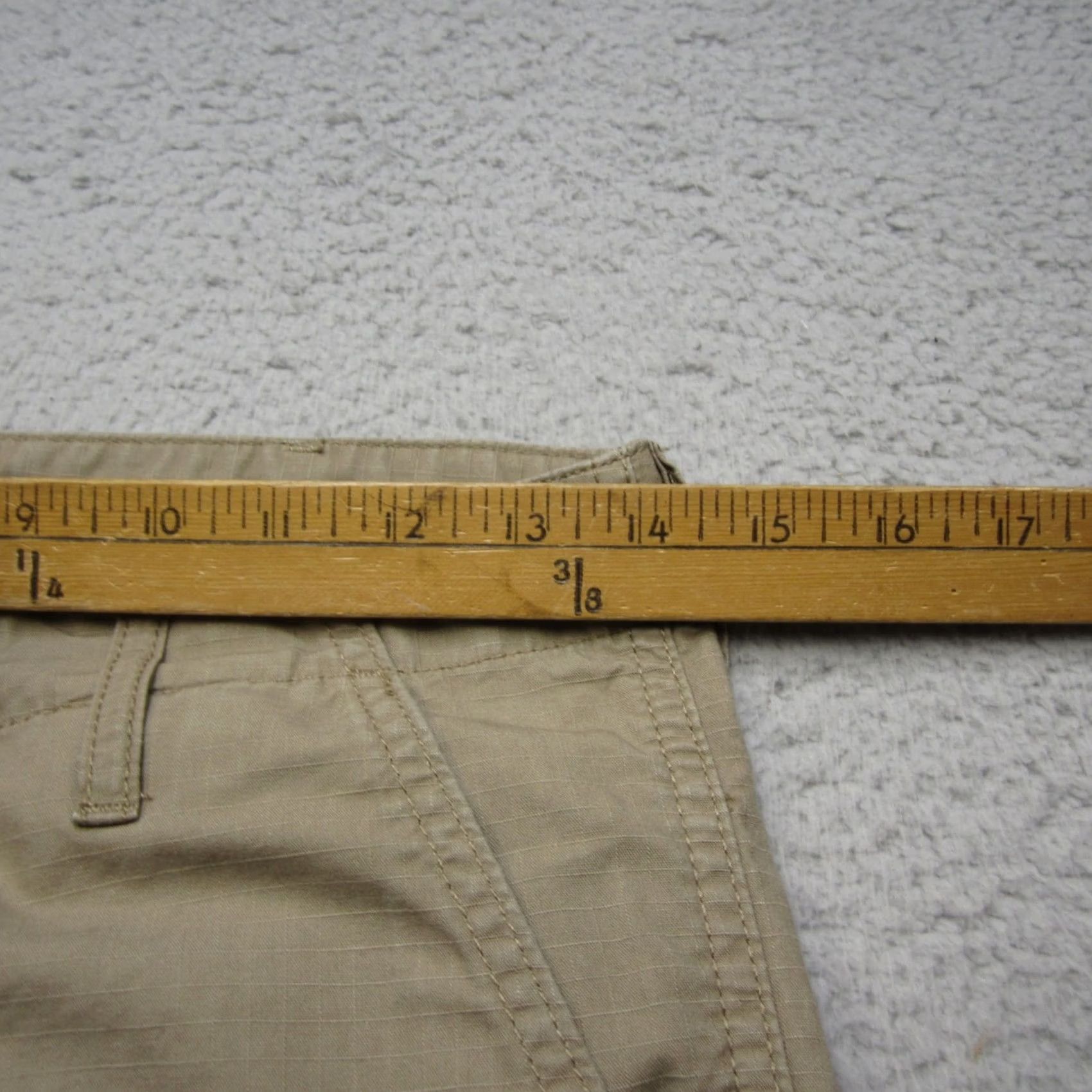 Carhartt Carhartt WIP Cargo Jogger Mens 27x30 Brown Ripstop Workwear Trousers Size US 27 - 4 Thumbnail