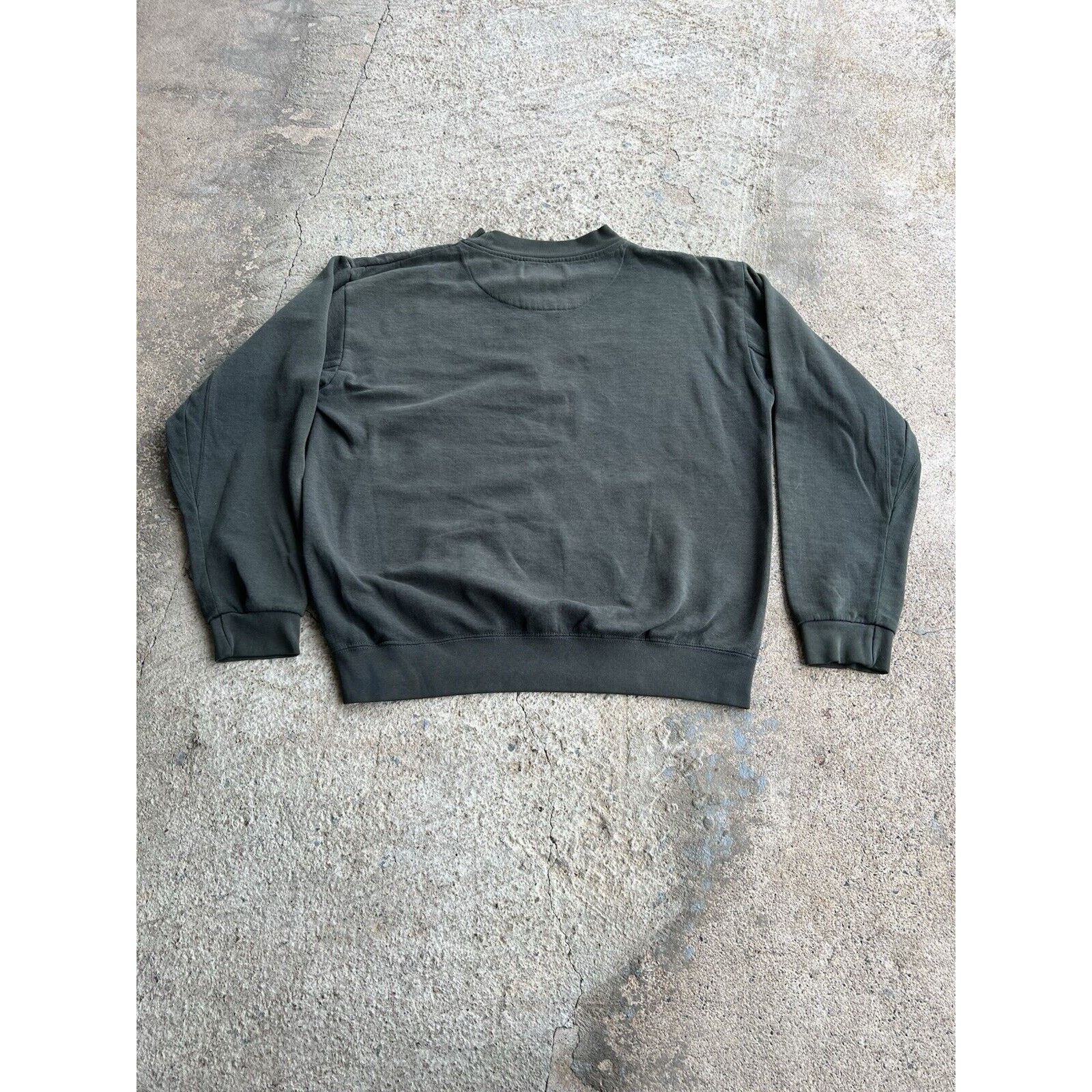 Vintage Vintage Y2K White Tail Embroidered Deer Green Sweatshirt Size US L / EU 52-54 / 3 - 8 Thumbnail