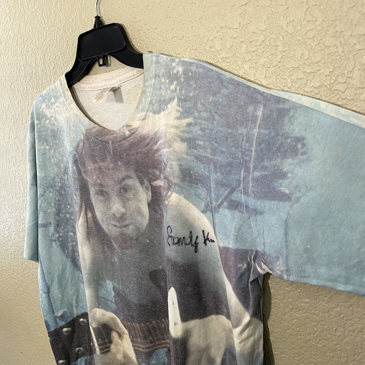 Vintage Vintage Kurt Cobain All Over Print T-shirt XL Size US XL / EU 56 / 4 - 3 Thumbnail