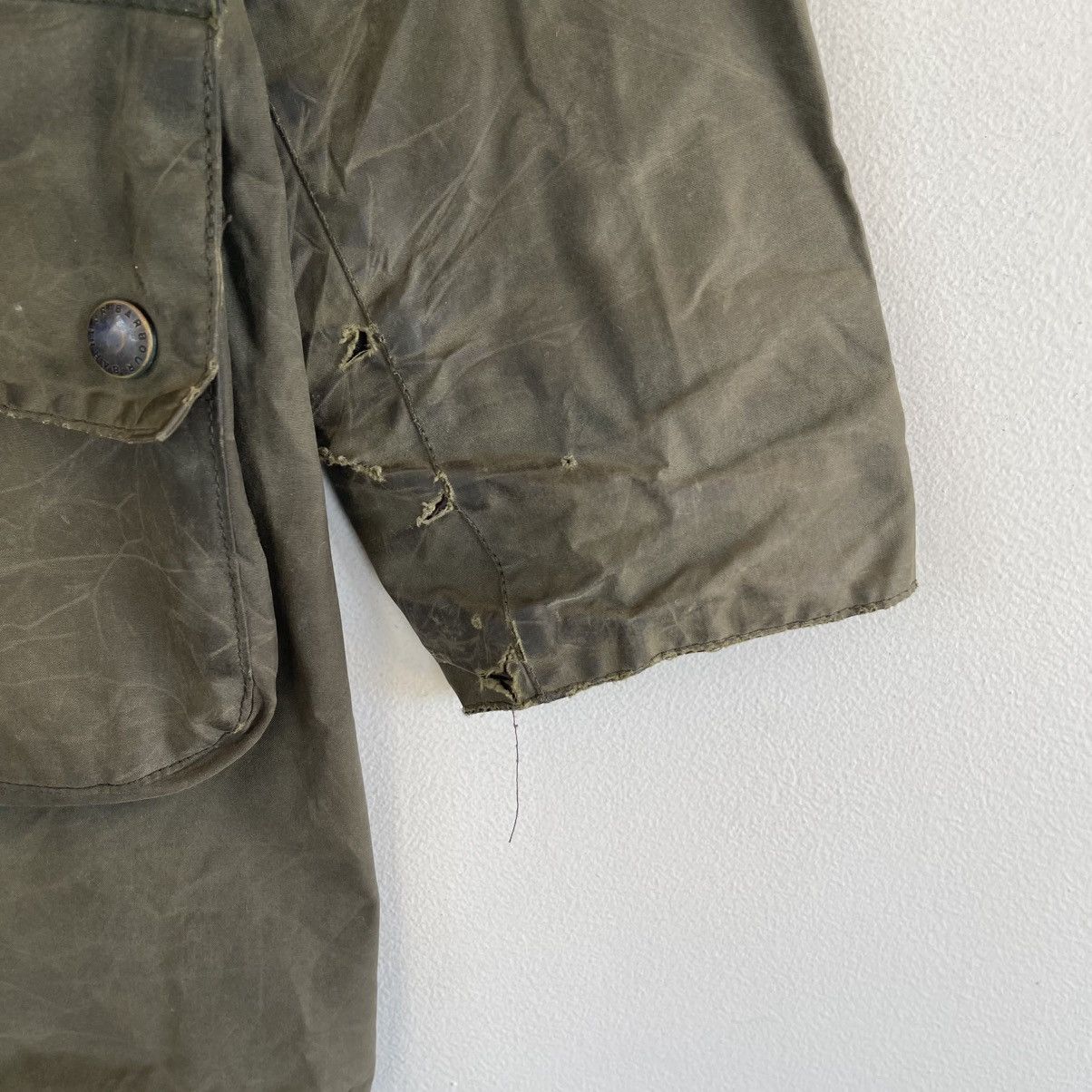 Barbour A/W17 Barbour SL Solway Shawl Collar Waxed Jacket Sage Olive Size US M / EU 48-50 / 2 - 7 Thumbnail