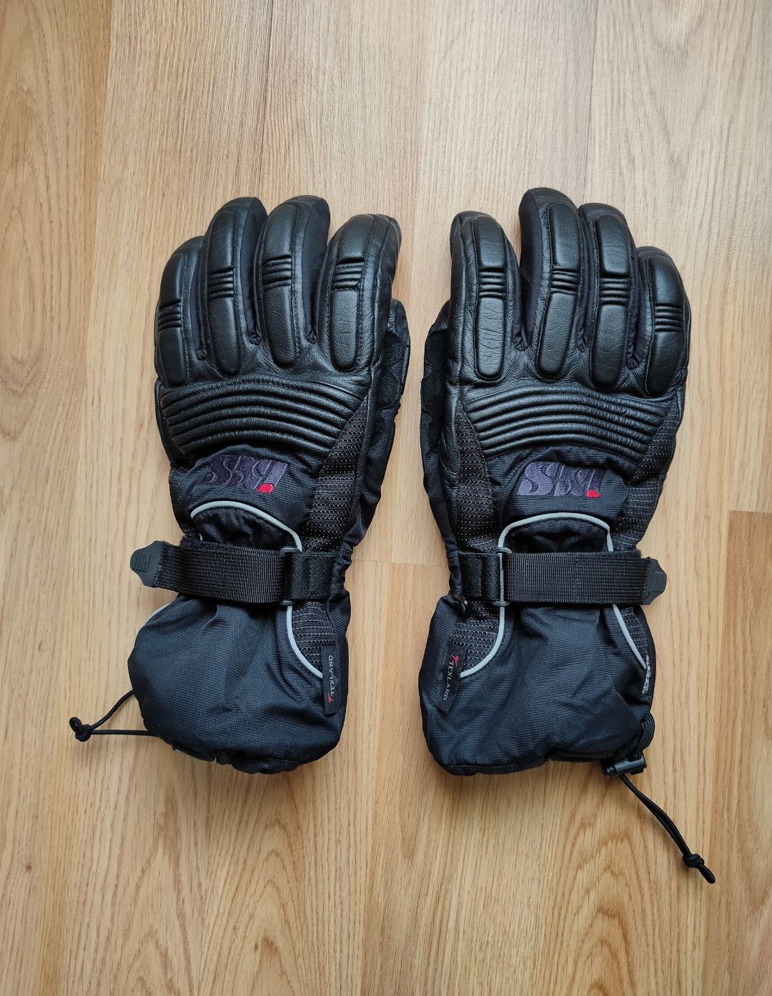 Genuine Leather Motorcycle gloves IXS Hipora Leather Outdoor Mountain Gloves Size ONE SIZE - 6 Thumbnail