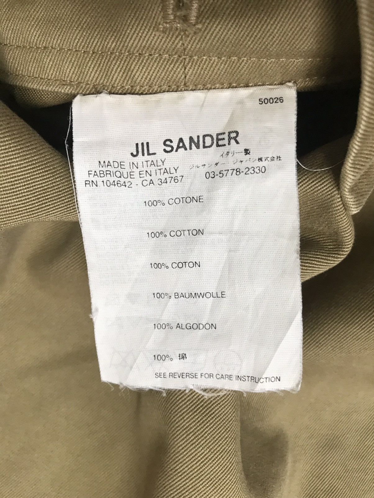 Jil Sander × Raf Simons Jil Sander Chambray 4 Pocket Lapel Work Jacket Size US L / EU 52-54 / 3 - 10 Thumbnail