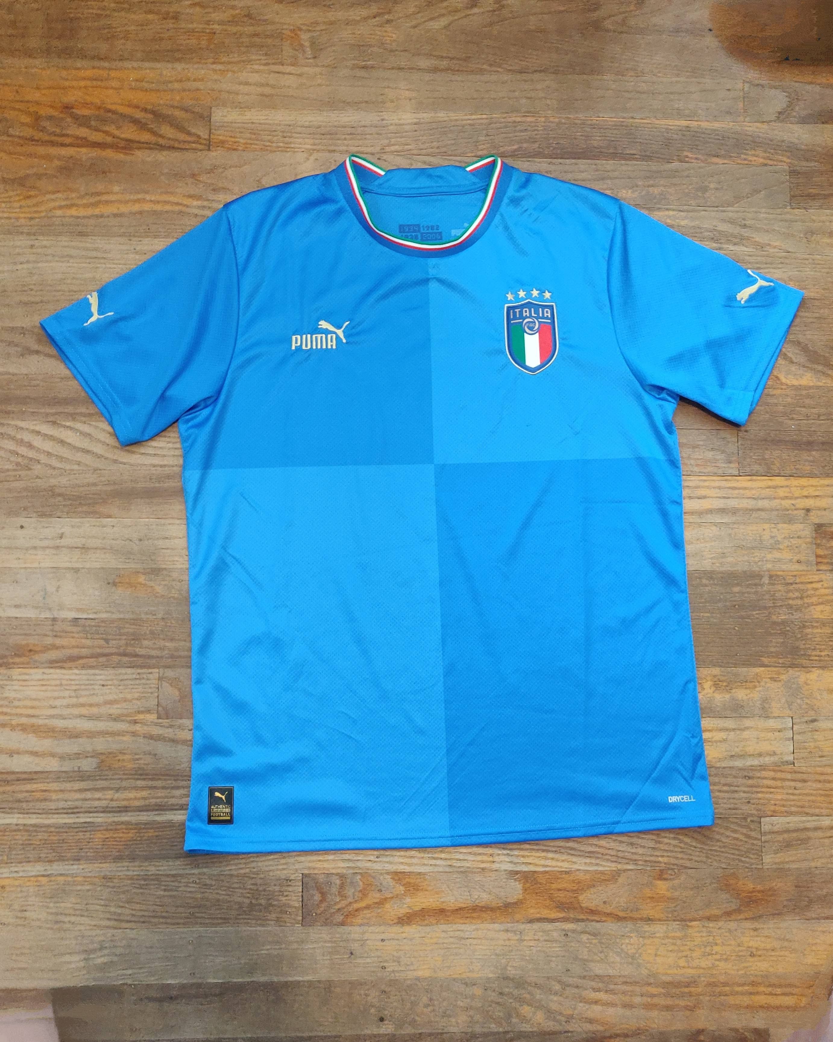 Puma Italy 2022 Home Jersey Size US L / EU 52-54 / 3 - 1 Thumbnail