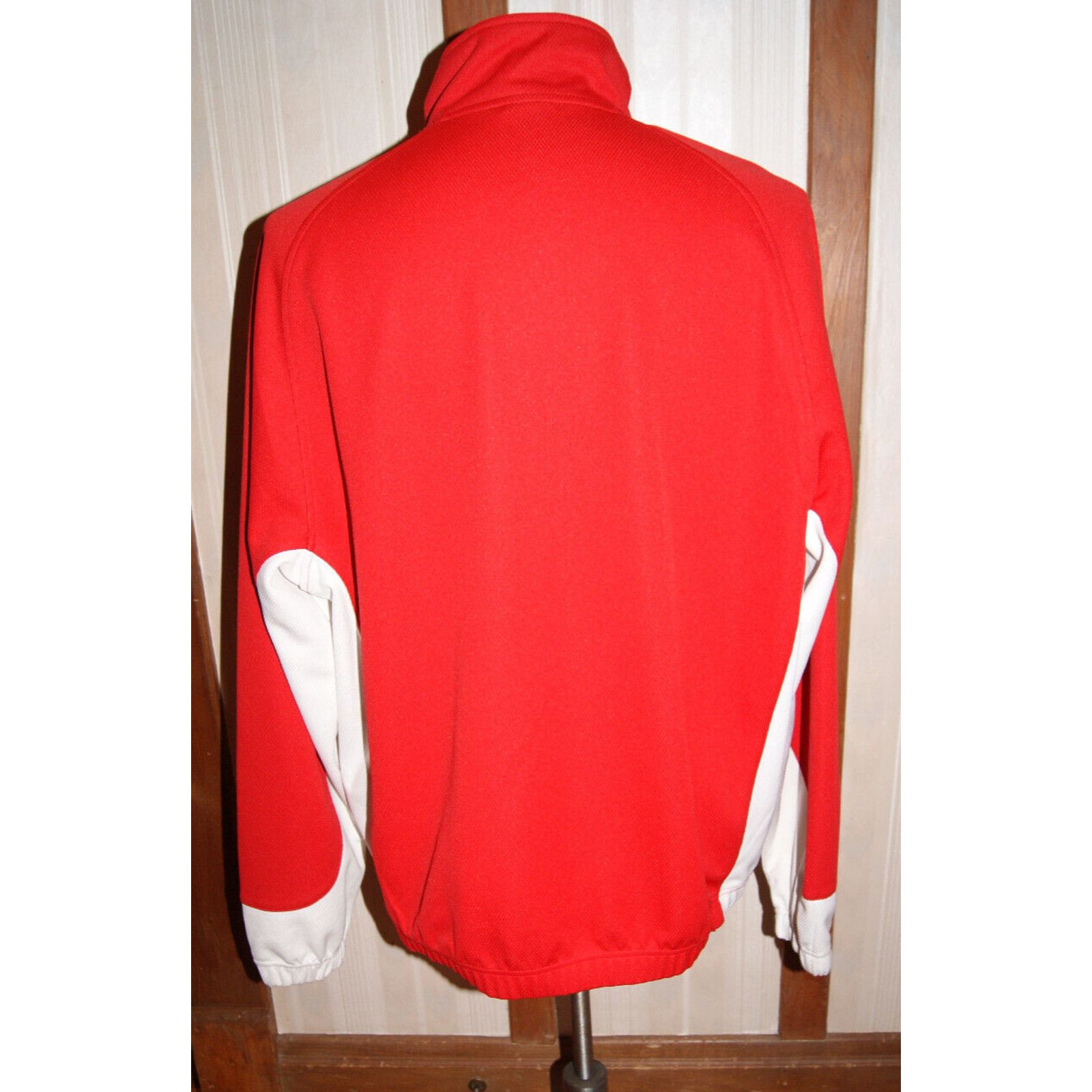 Nike VTG 90s Y2K Nike Team Full Zip Jacket Swoosh Warm Up Men 2XL Size US XXL / EU 58 / 5 - 4 Thumbnail