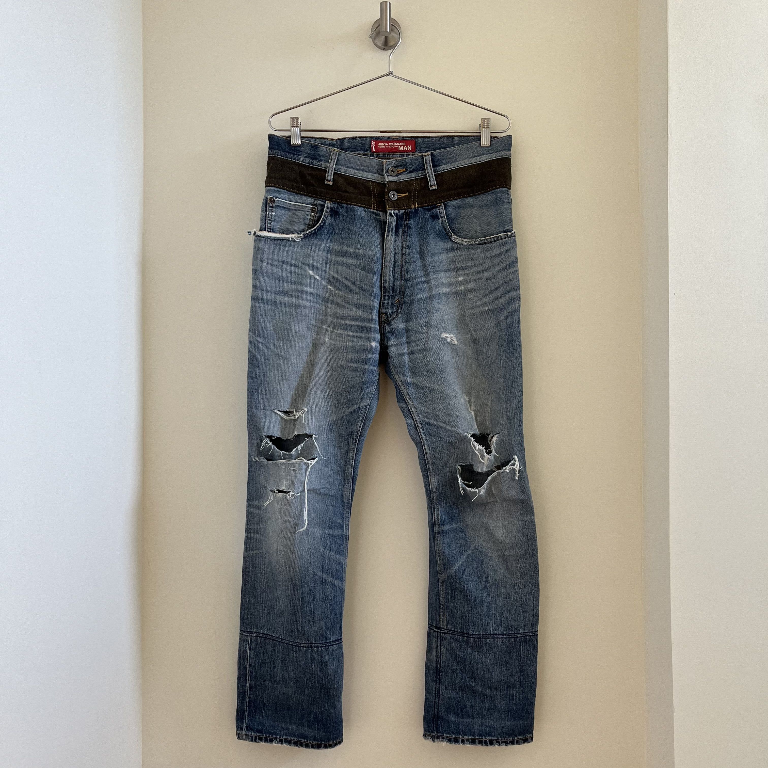 Junya Watanabe 2010 Vintage Denim Pants Junya Watanabe Denim