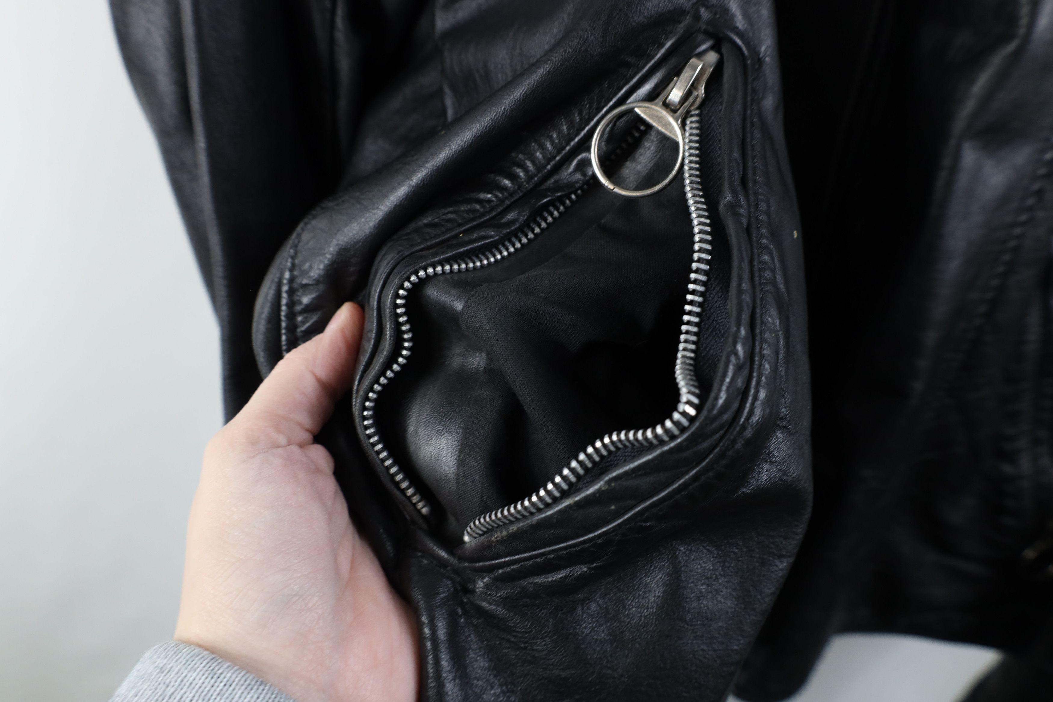Vintage AS IS Vintage 60s 70s Brooks Cafe Racer Bomber Jacket USA Size US XXL / EU 58 / 5 - 7 Thumbnail