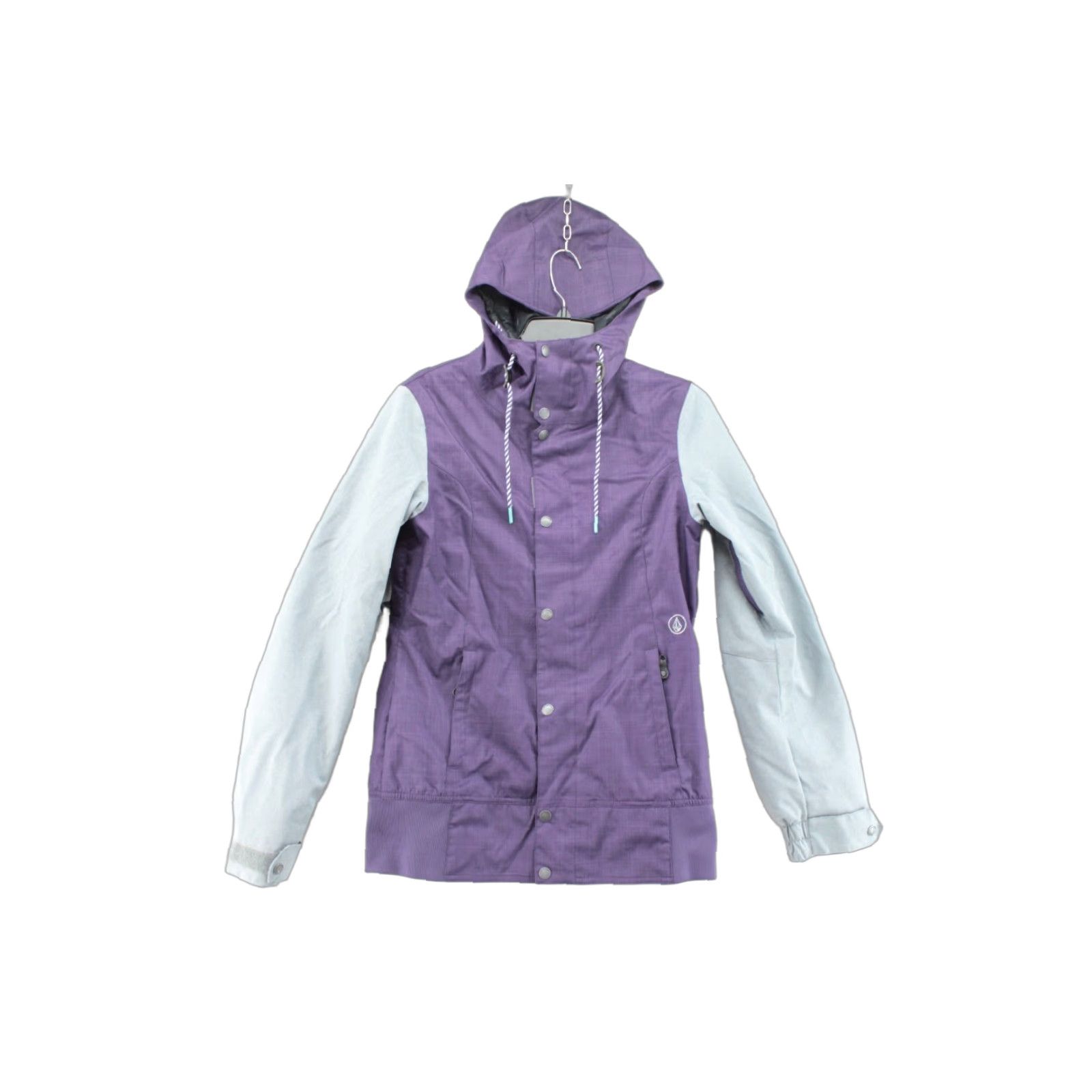 Volcom Volcom Stave Snowboard Jacket Womens XS Purple Grey Winter Ski Warm Comfortable Size XS / US 0-2 / IT 36-38 - 1 Thumbnail