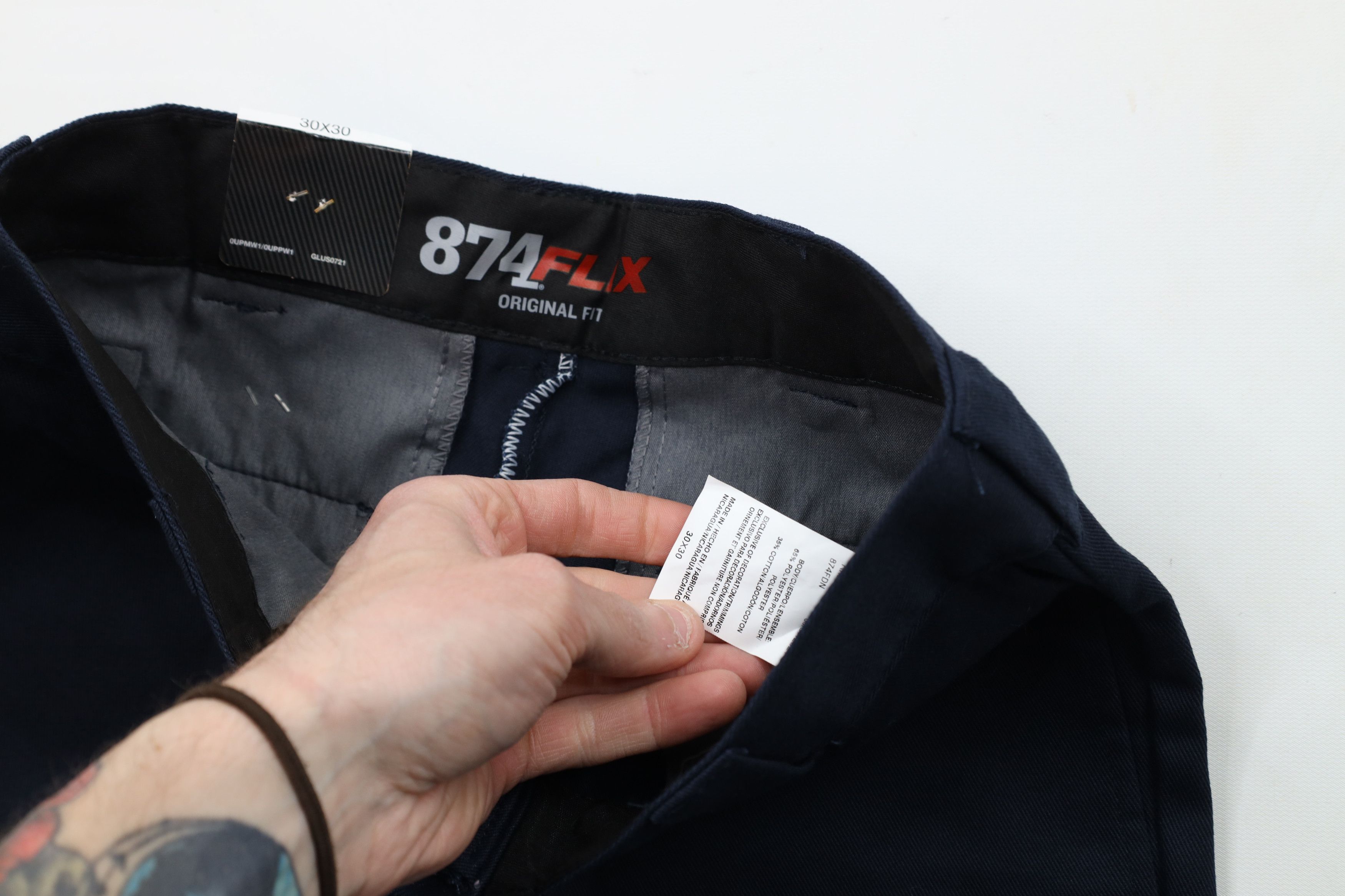 Dickies × Vintage Deadstock Vintage Y2K Dickies Fit Workwear Mechanic Pants Size US 30 / EU 46 - 6 Thumbnail
