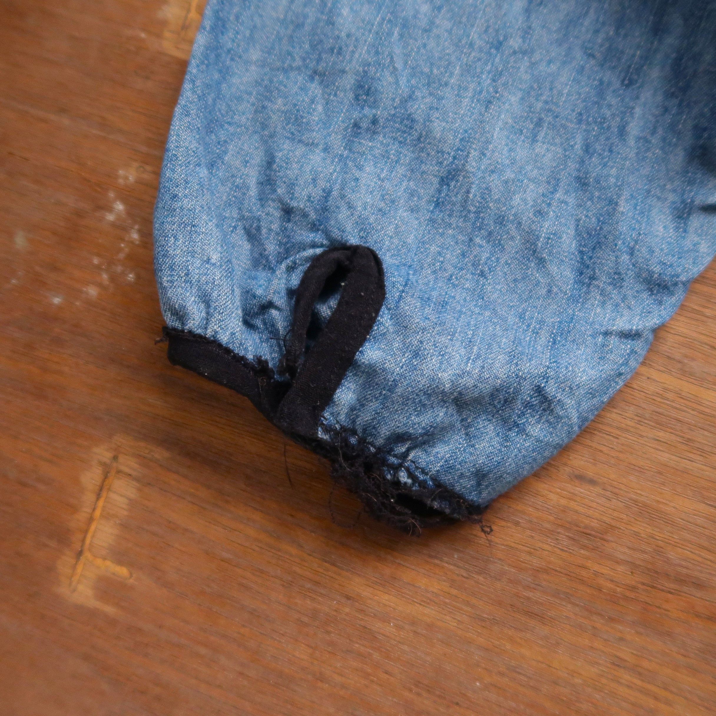 Kapital 90s Kapital GSC Distressed Native Denim Full Zip Hoodie Size US XL / EU 56 / 4 - 7 Thumbnail