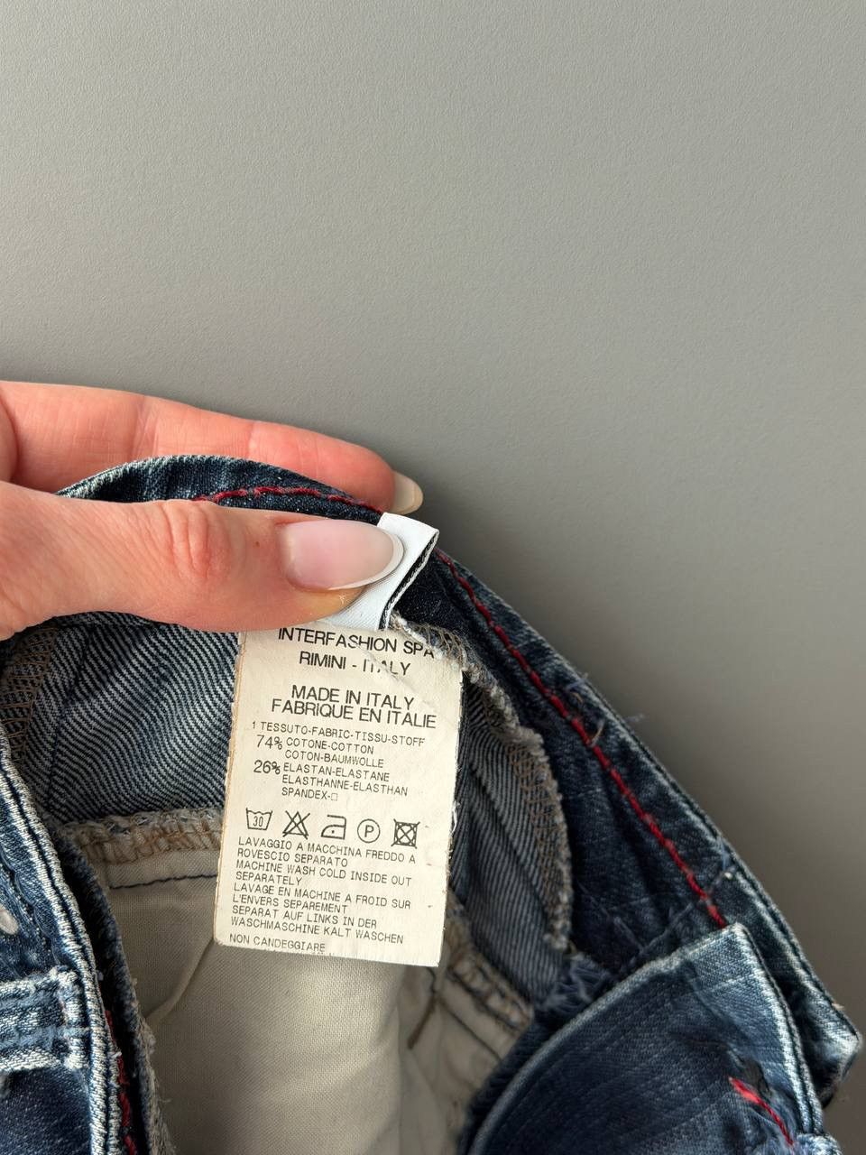 Marithe + Francois Girbaud SICK💥 Marithe Francois Girbaud Distressed Flare Jeans Size 30" / US 8 / IT 44 - 10 Thumbnail