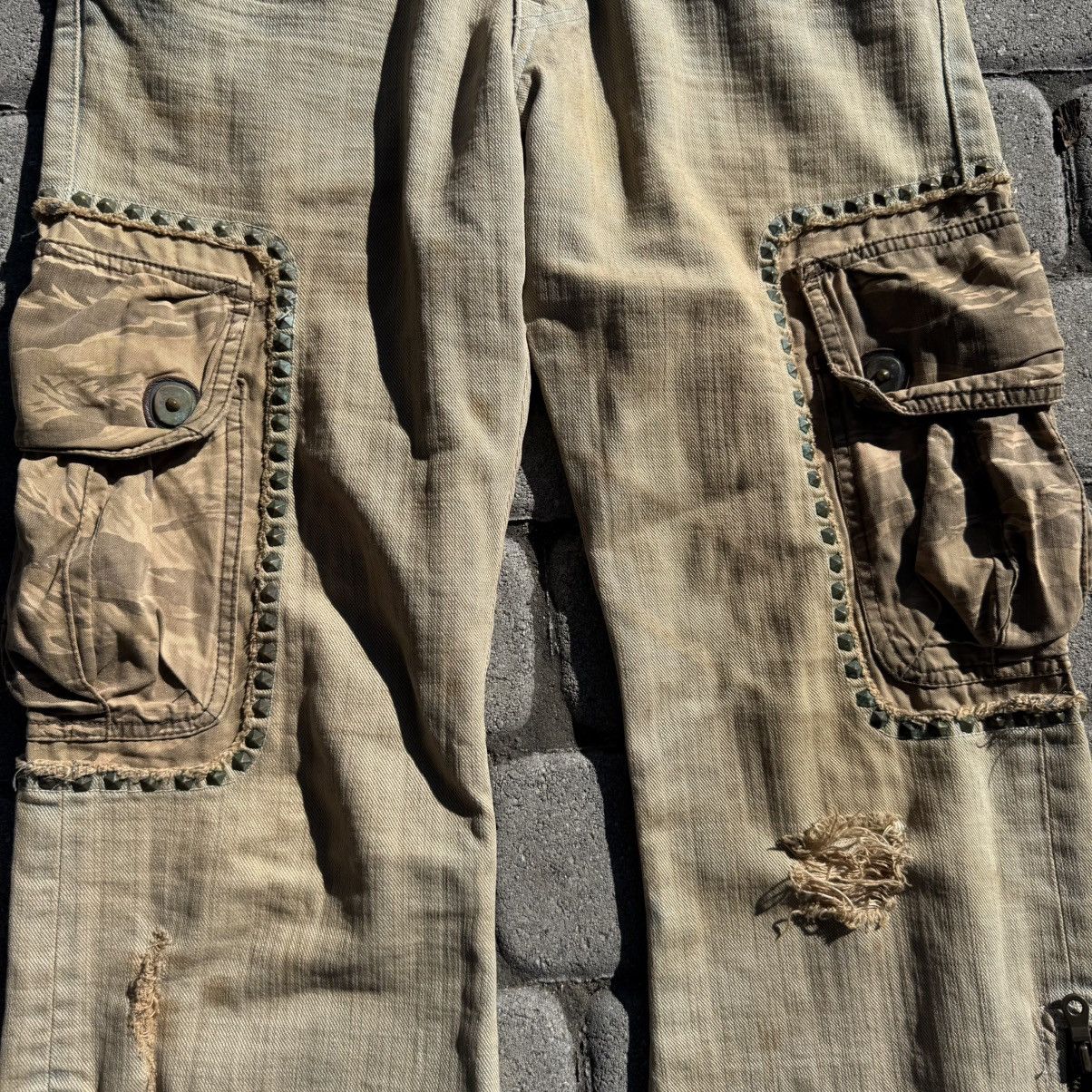 Obelisk Obelisk Cargo Flare Jeans Size US 30 / EU 46 - 4 Thumbnail