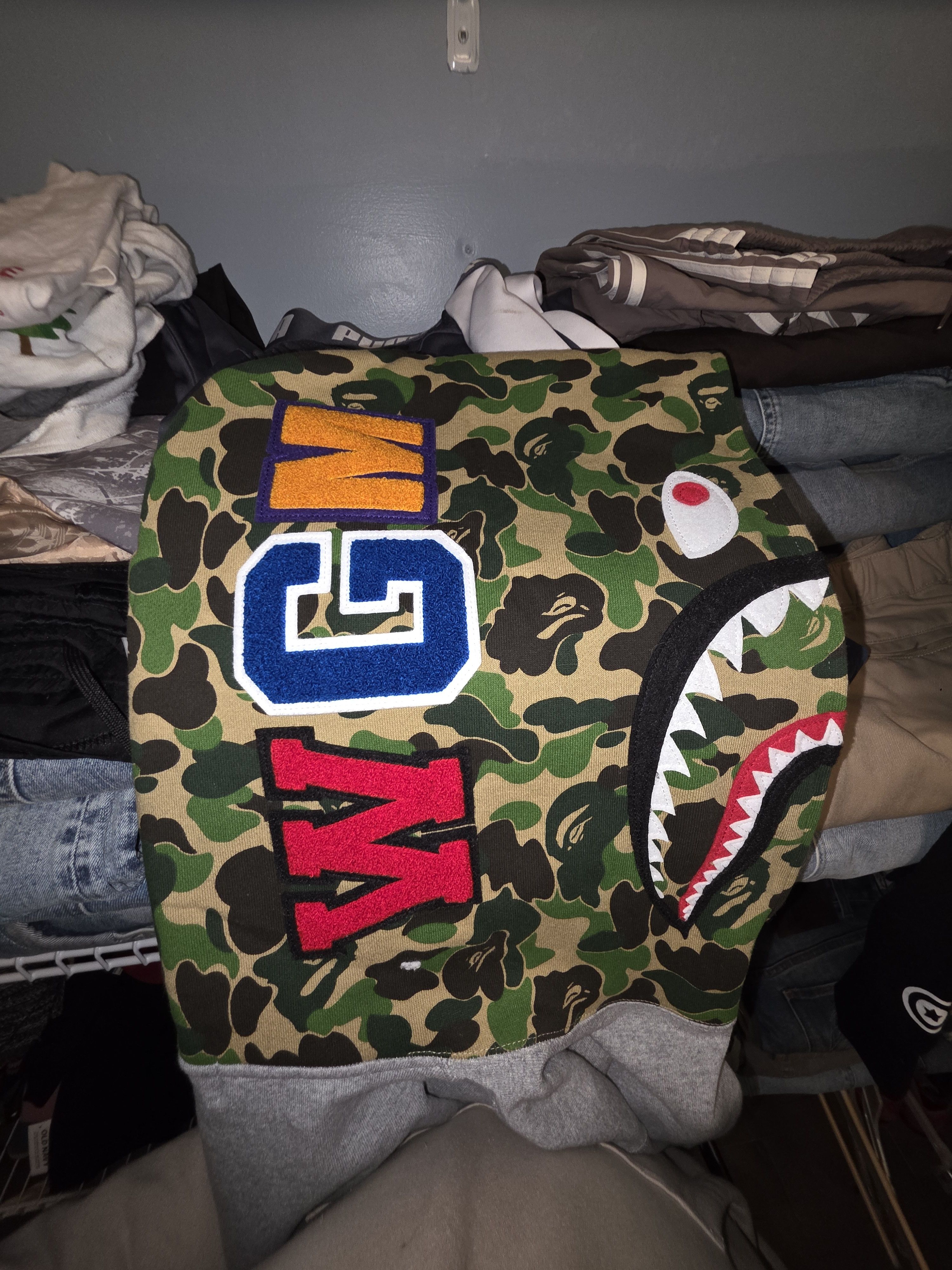 Bape Bape hoodie XXL brand new Size US XXL / EU 58 / 5 - 1 Thumbnail