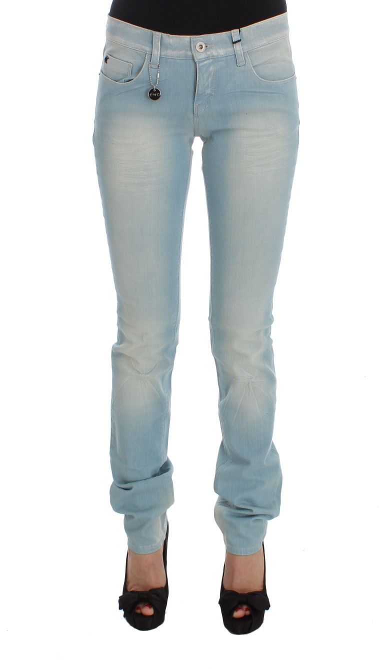 Costume National Chic Super Slim Blue Women's Jeans Size 26" / US 2 / IT 38 - 1 Thumbnail