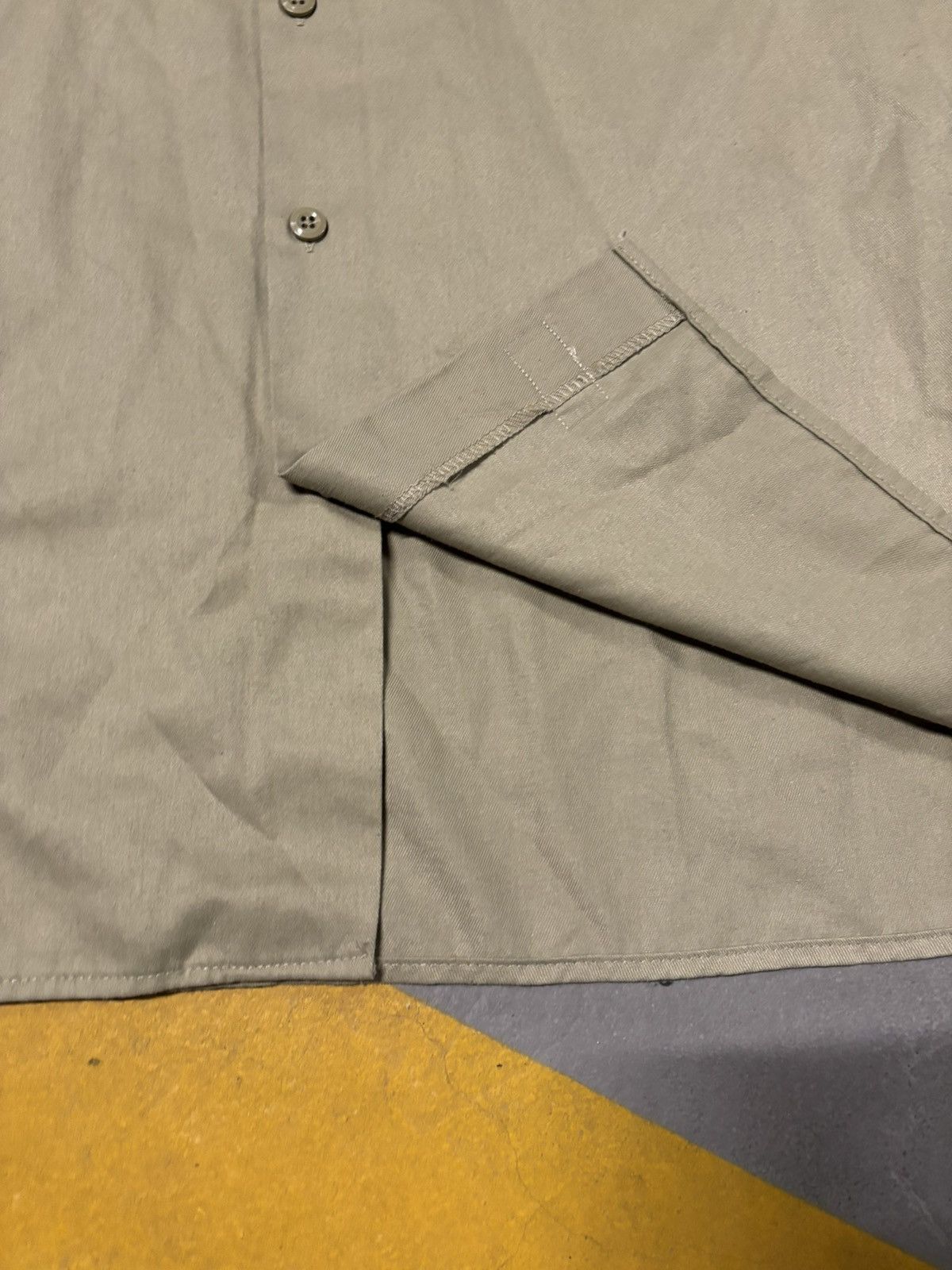 Dickies × Vintage Vintage Dickies Buttons Up Workwear Shirt Olive 90s Size US XL / EU 56 / 4 - 6 Thumbnail