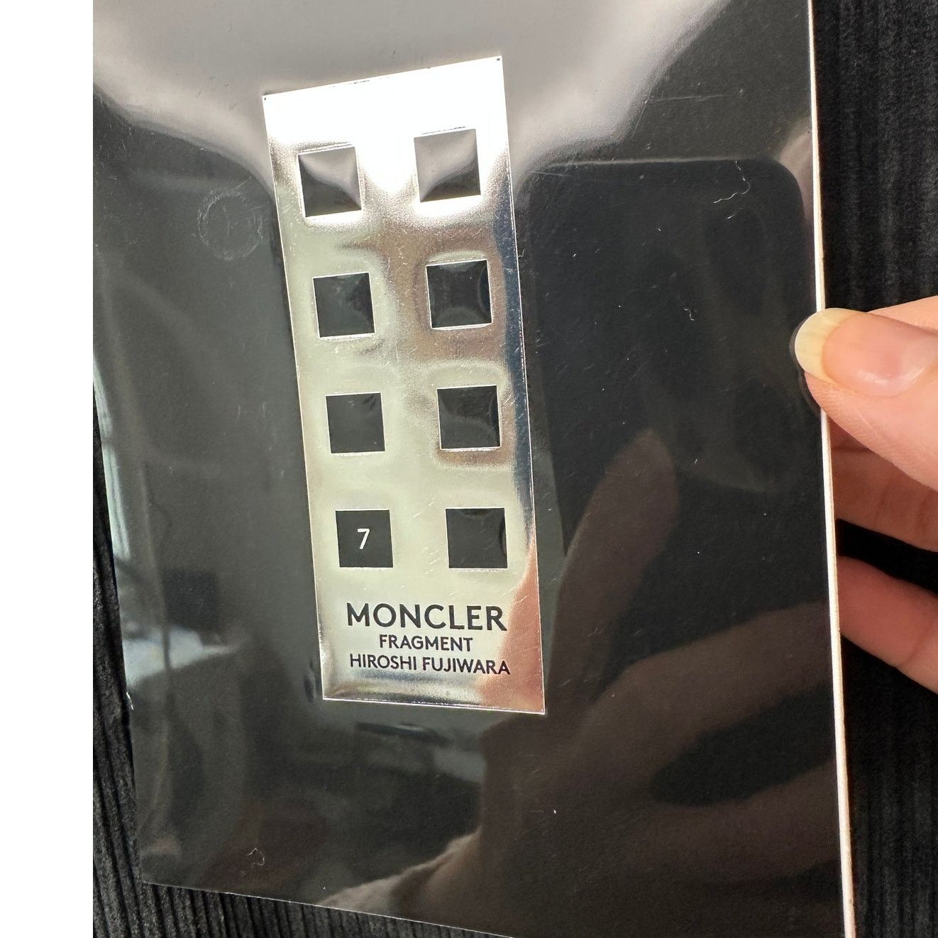 Moncler NWT Moncler 7 Fragment Corduroy Pants Black Side Code Print Size US 34 / EU 50 - 8 Thumbnail