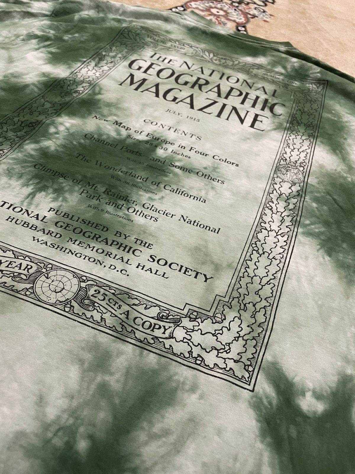 Other National Geographic Longsleeve Tshirt Tiedye Design Size US XL / EU 56 / 4 - 5 Thumbnail