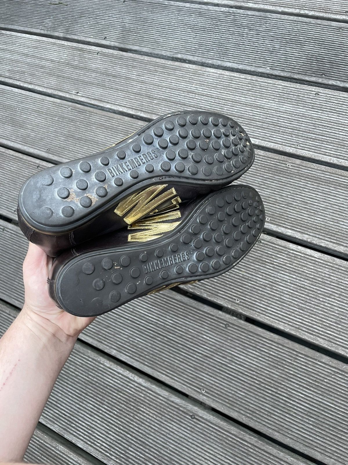 Dirk Bikkembergs Dirk Bikkembergs Leather Sneakers Size US 8 / IT 38 - 9 Thumbnail