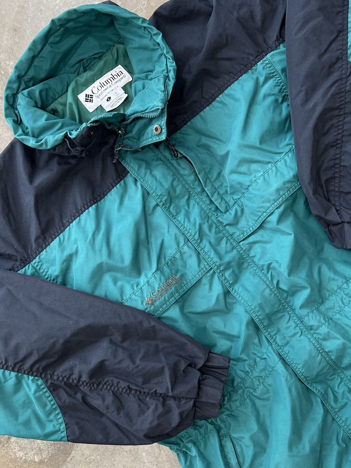 Columbia × Vintage Vintage 90s Columbia Multi Pocket Full Zip Jacket Large Size US L / EU 52-54 / 3 - 1 Thumbnail