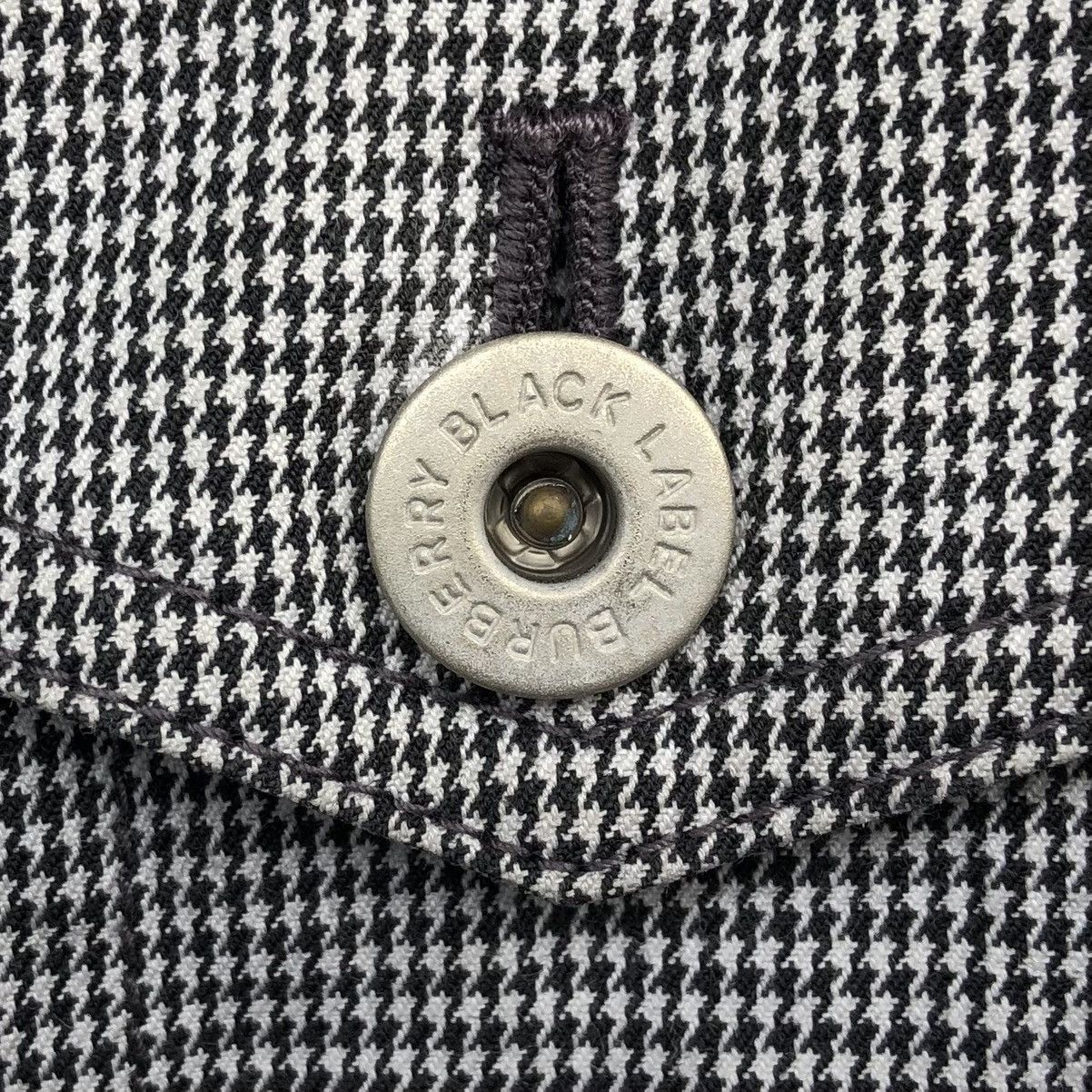 Burberry Burberry Black Label Houndstooth Trucker Jacket Size US M / EU 48-50 / 2 - 11 Thumbnail