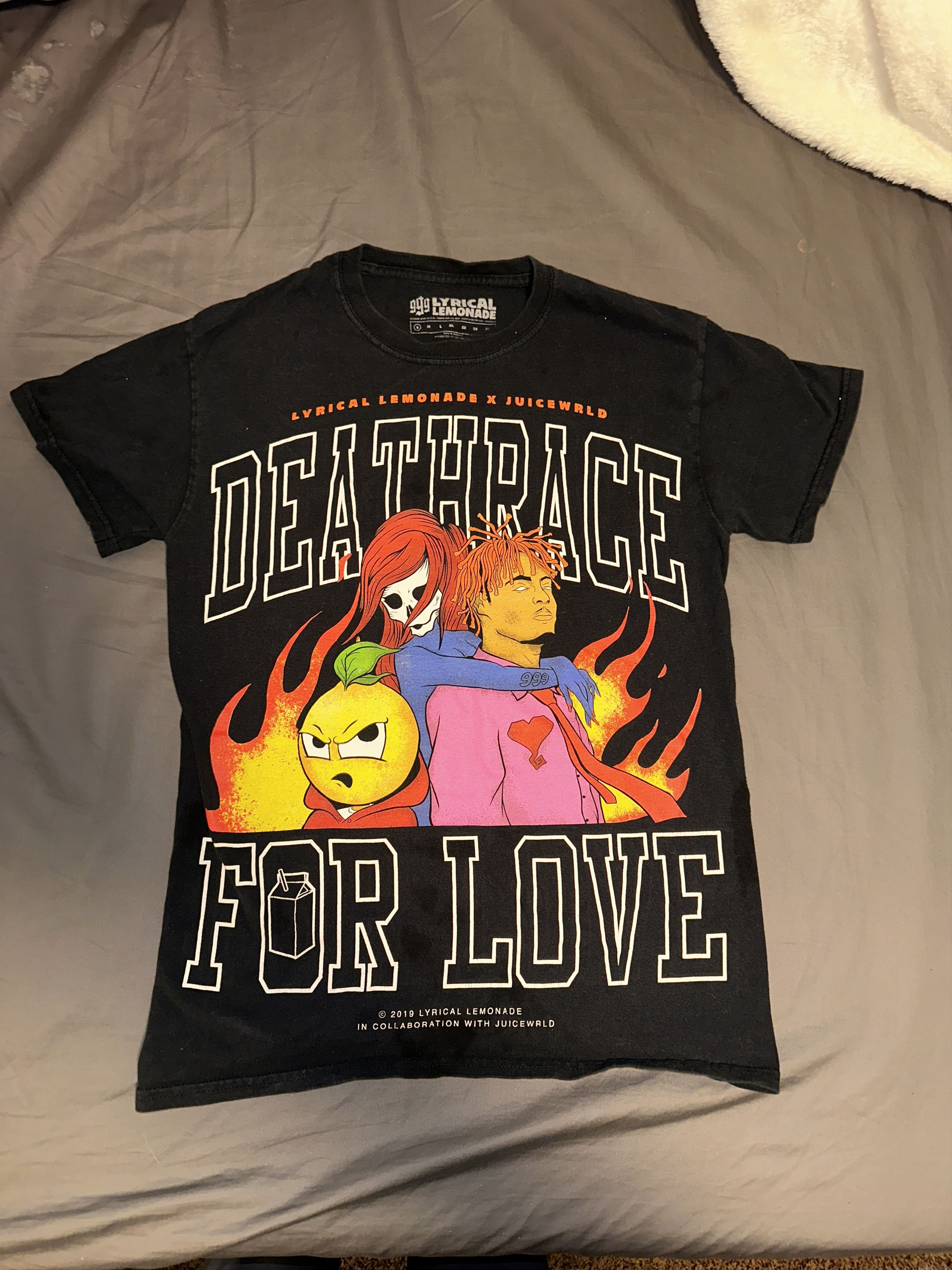 999 Club × Lyrical Lemonade Juice Wrld Death Race For Love Lyrical Lemonade Shirt Size US S / EU 44-46 / 1 - 1 Thumbnail