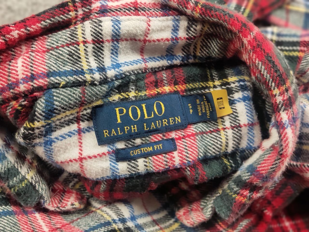 Flannel Vintage Polo Ralph Lauren Flannel Shirt Y2K Style Custom fit Size US S / EU 44-46 / 1 - 18 Thumbnail