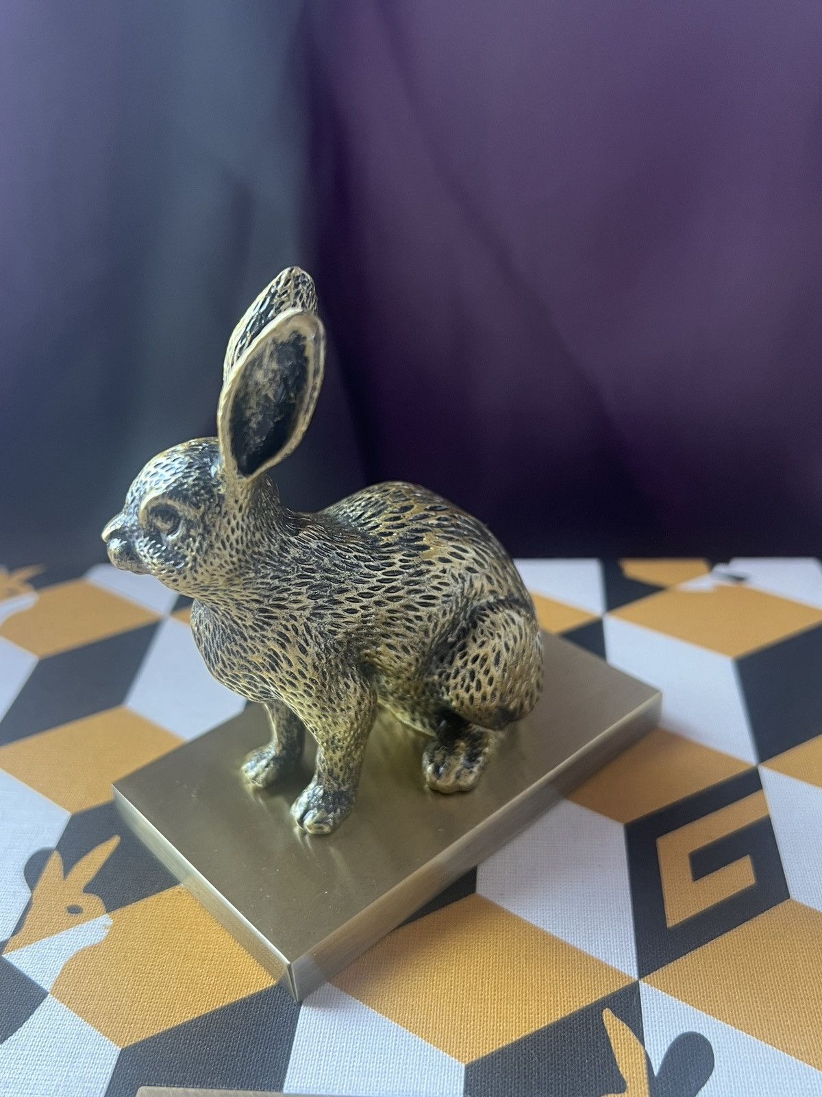 Gucci 🔥 Gucci Rabbit paperweight🐰 Jewellery Storage Box Home Decor Size ONE SIZE - 6 Thumbnail