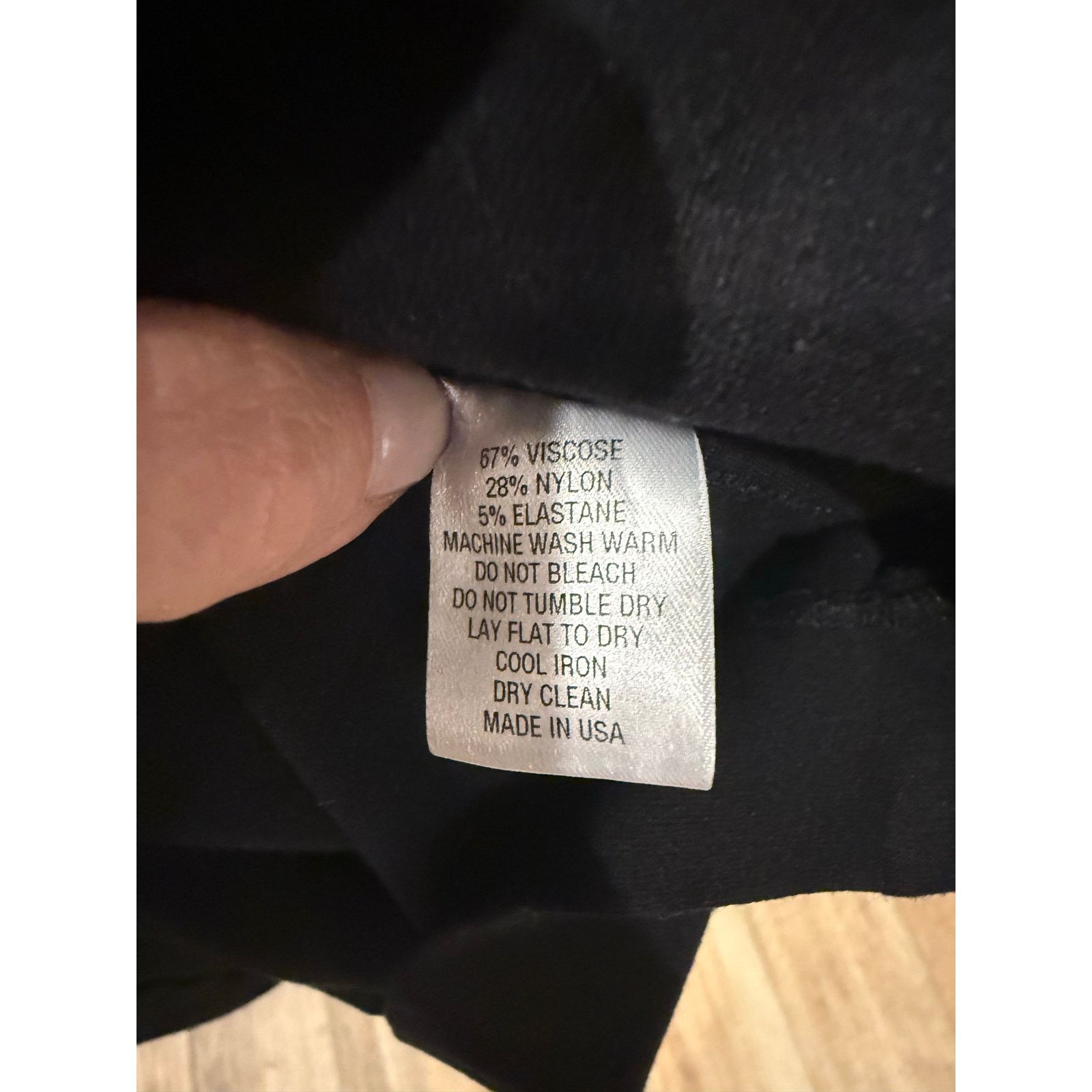 Lela Rose Pearl by Lela Rose Fit & Flare Dress – Black (Made in USA) Size M / US 6-8 / IT 42-44 - 4 Thumbnail