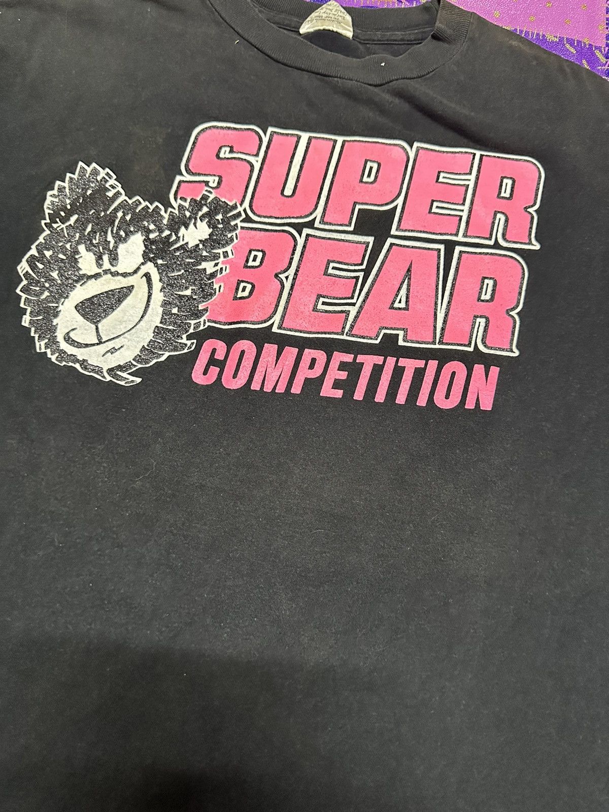 Vintage Vtg Factory Bear long sleeve tee Size US L / EU 52-54 / 3 - 4 Thumbnail