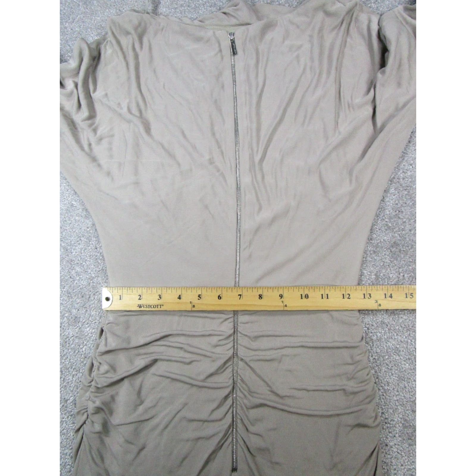 Karen Millen Karen Miller Dress Womens 4 Brown Wrap Bodycon Dress Size S / US 4 / IT 40 - 7 Thumbnail
