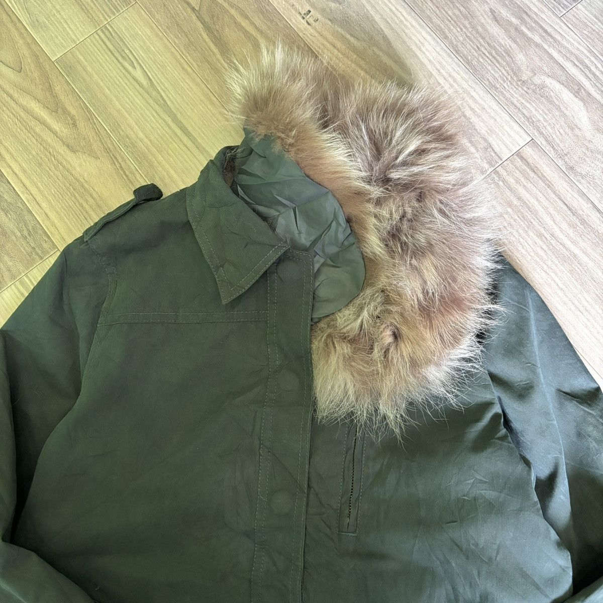 If Six Was Nine × Le Grande Bleu (L.G.B.) Pageboy Fur outer jacket IfSixWasNine LGB Style Size US M / EU 48-50 / 2 - 4 Thumbnail