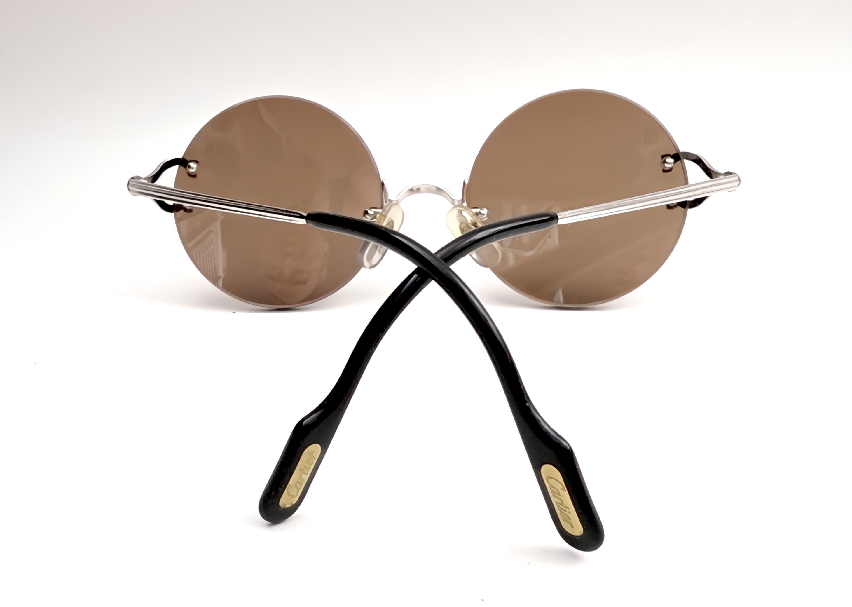 Cartier Vintage Cartier C-Decor Gold Sunglasses Size ONE SIZE - 13 Thumbnail