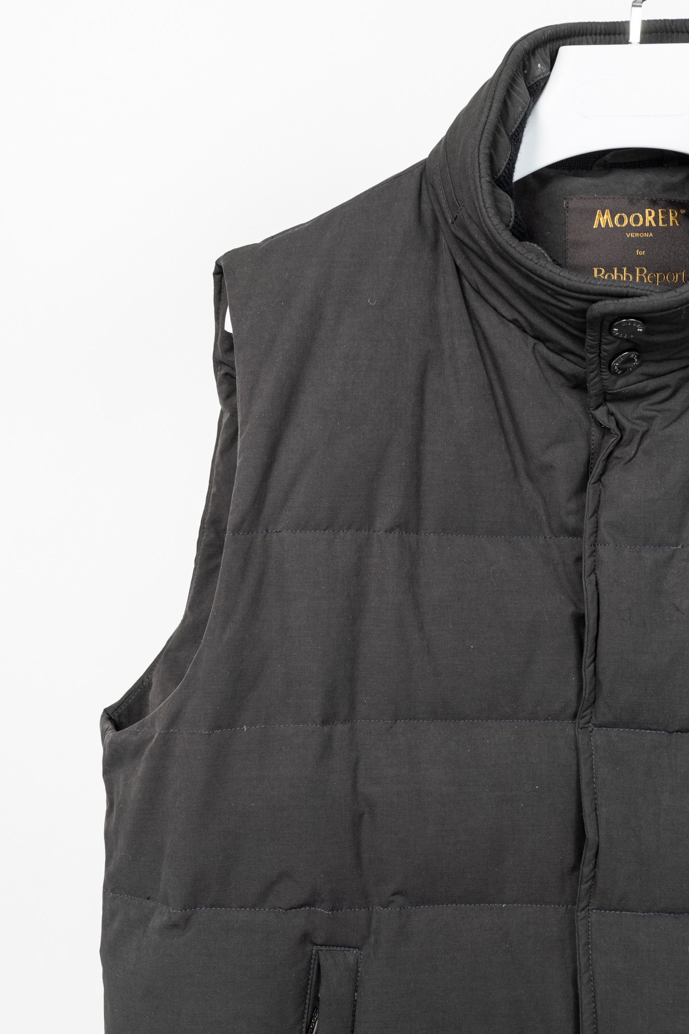MooRER Moorer for Robb Report Hidden-Hood Quilted Down Puffer Vest Size US XXL / EU 58 / 5 - 5 Thumbnail