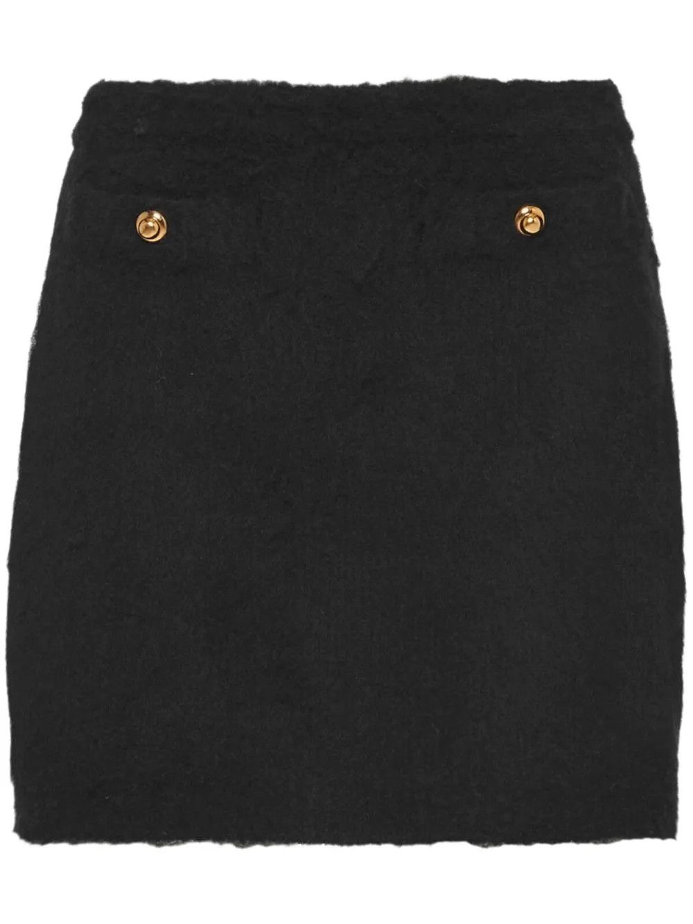 Versace o1y0226 Mini Skirt in Black Size 28" / US 6 / IT 42 - 1 Thumbnail