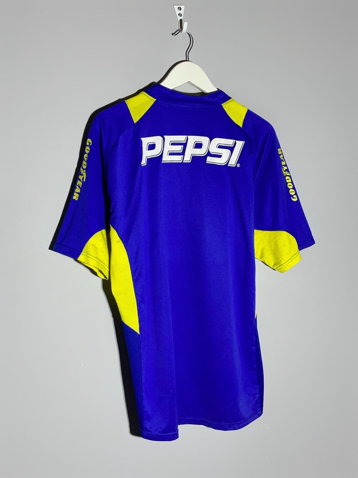 Nike Boca Juniors Nike 2004/05 Y2k Centre Logo Football Shirt Size US XL / EU 56 / 4 - 10 Thumbnail