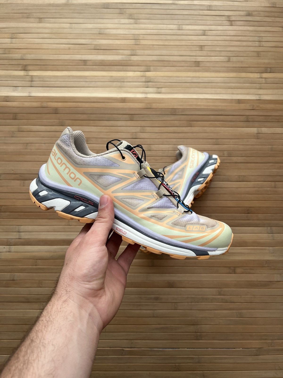 Salomon XT-6 White Orchid