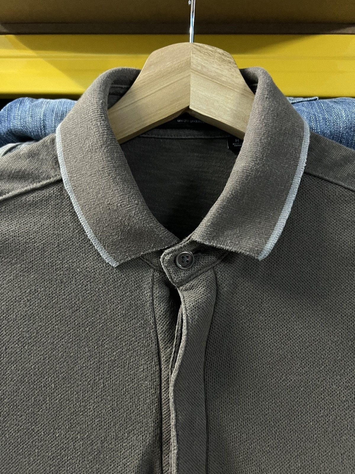 Japanese Brand × Undercover × Uniqlo UNIQLO UNDERCOVER POLO SHIRT Size US S / EU 44-46 / 1 - 5 Thumbnail