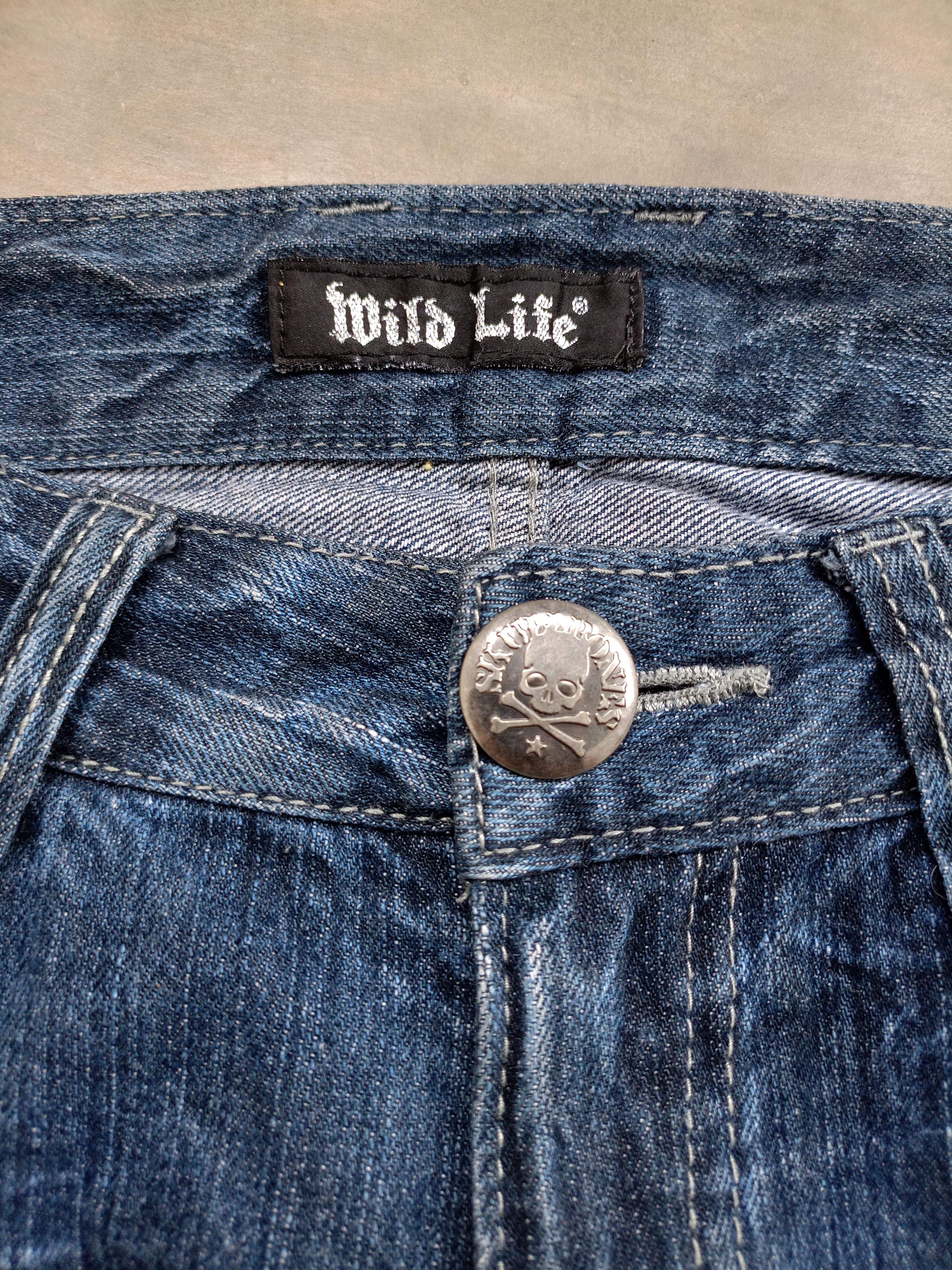 Japanese Brand 2000s Mild Life Flared Denim Pants style ifsixwasnine Lgb Size US 32 / EU 48 - 9 Thumbnail