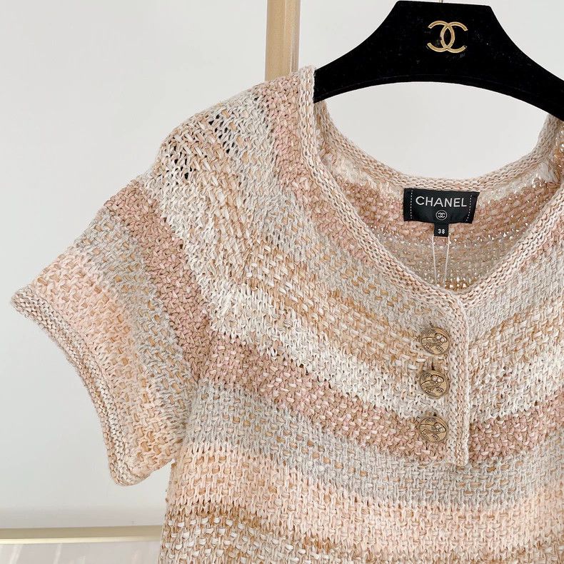 Chanel Chanel Greek series knitted dress 2504-Nextarrow Size XS / US 0-2 / IT 36-38 - 3 Thumbnail