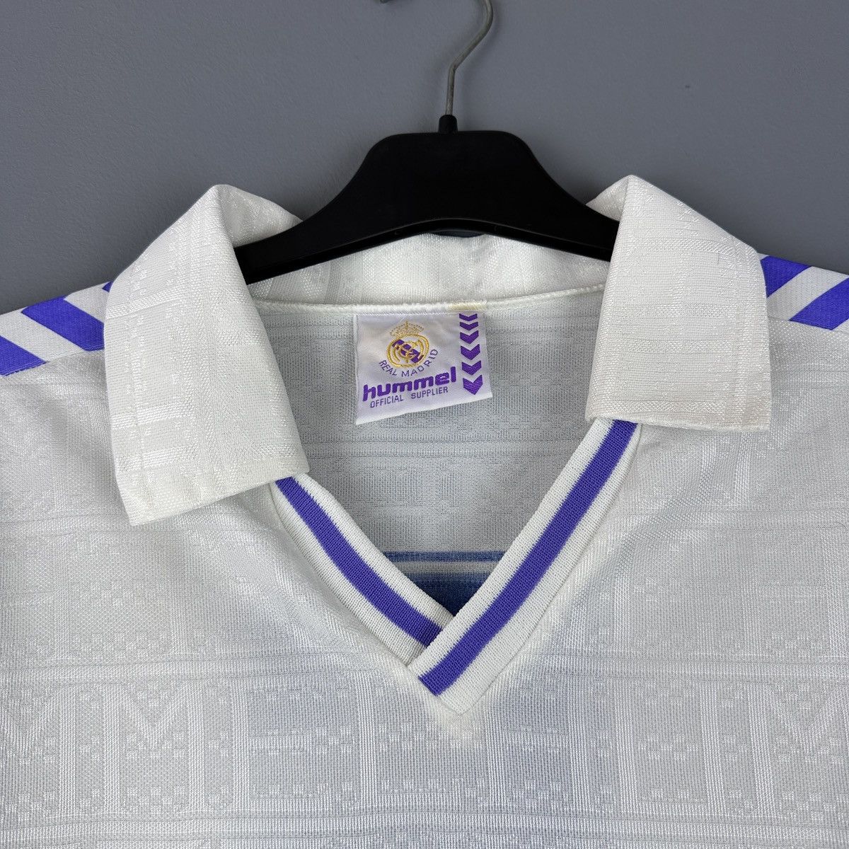 Vintage Real Madrid 1988/1989 Home Jersey Rare Long Sleeve Shirt Size US XL / EU 56 / 4 - 4 Thumbnail