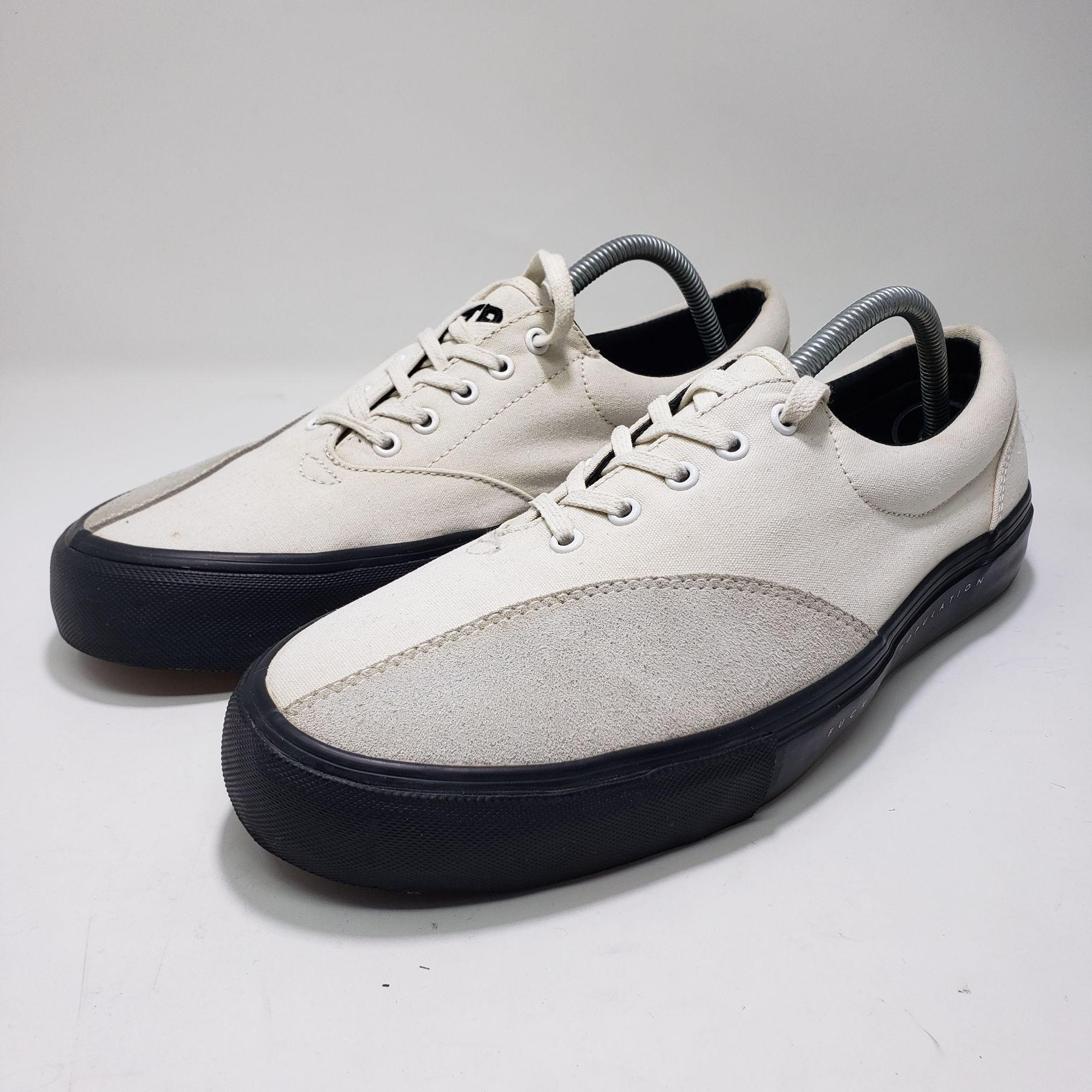 Other RARE FTP x Clearweather DONNY Skate Shoes White Black Low To Size US 10 / EU 43 - 2 Thumbnail