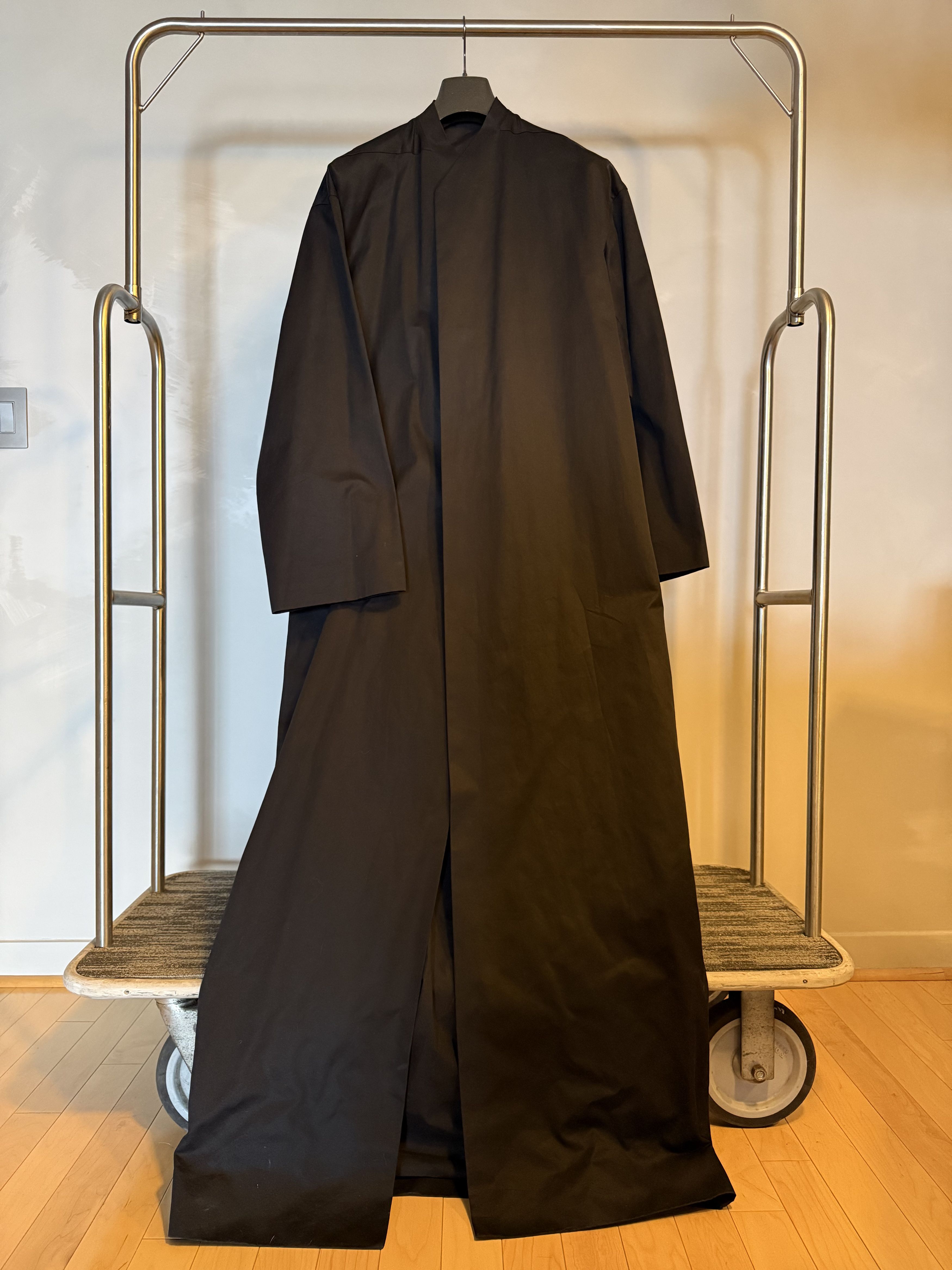Rick Owens Rare Rick Owens Walrus Beach Coat Black Size US S / EU 44-46 / 1 - 2 Thumbnail