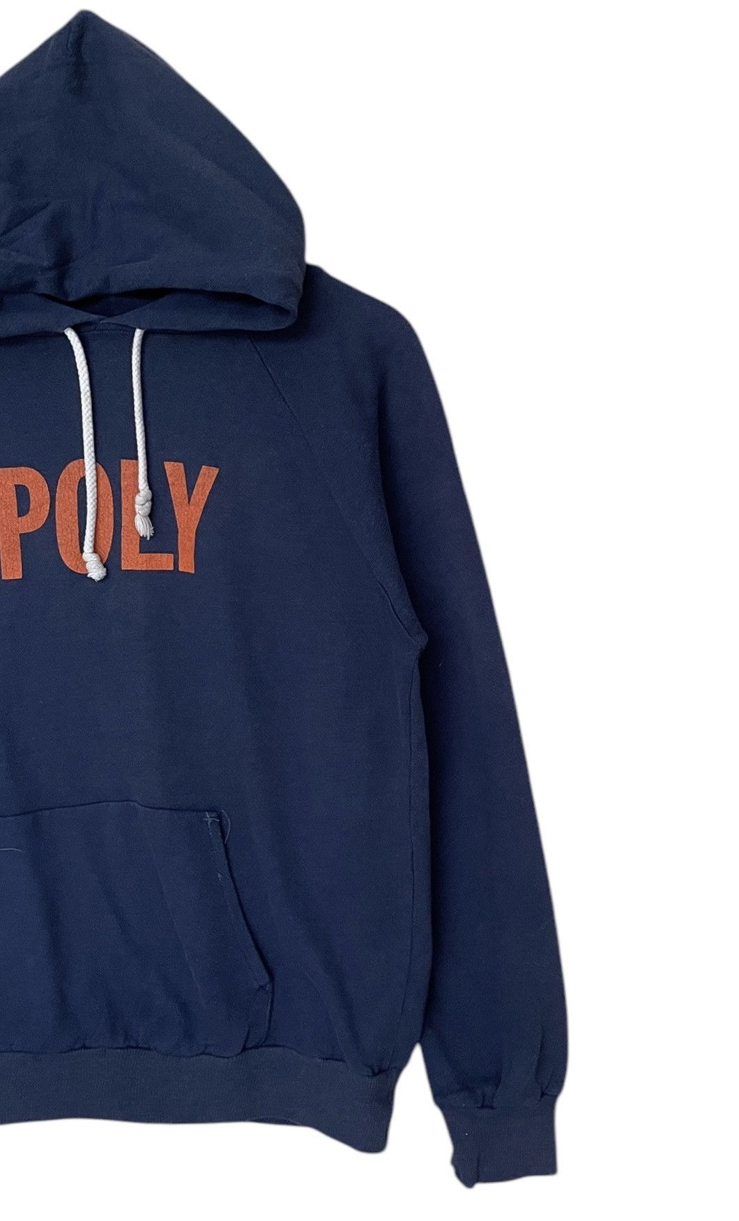 Vintage Vintage Brand POLY Hoodie Sweatshirt 1960s Size US M / EU 48-50 / 2 - 4 Thumbnail