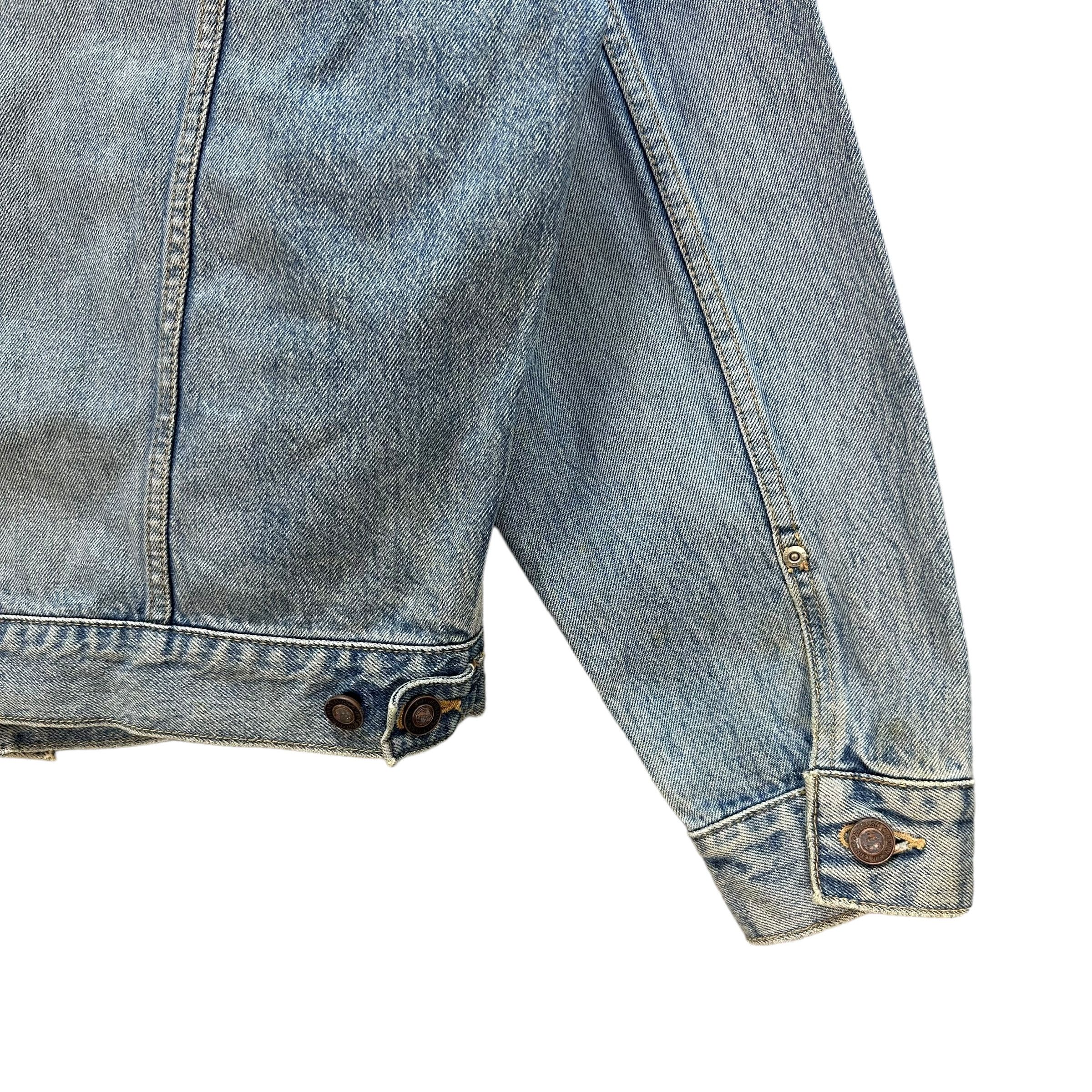 Edwin 80's Edwin 5081 Washed Denim Jacket #A23-0521 Size US L / EU 52-54 / 3 - 17 Thumbnail