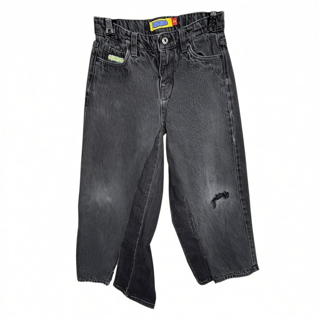 Empyre Empyre Black Wash Jeans Size 24x24 Baggy Y2K Style Custom Size 24" / US 00 / IT 34 - 1 Thumbnail