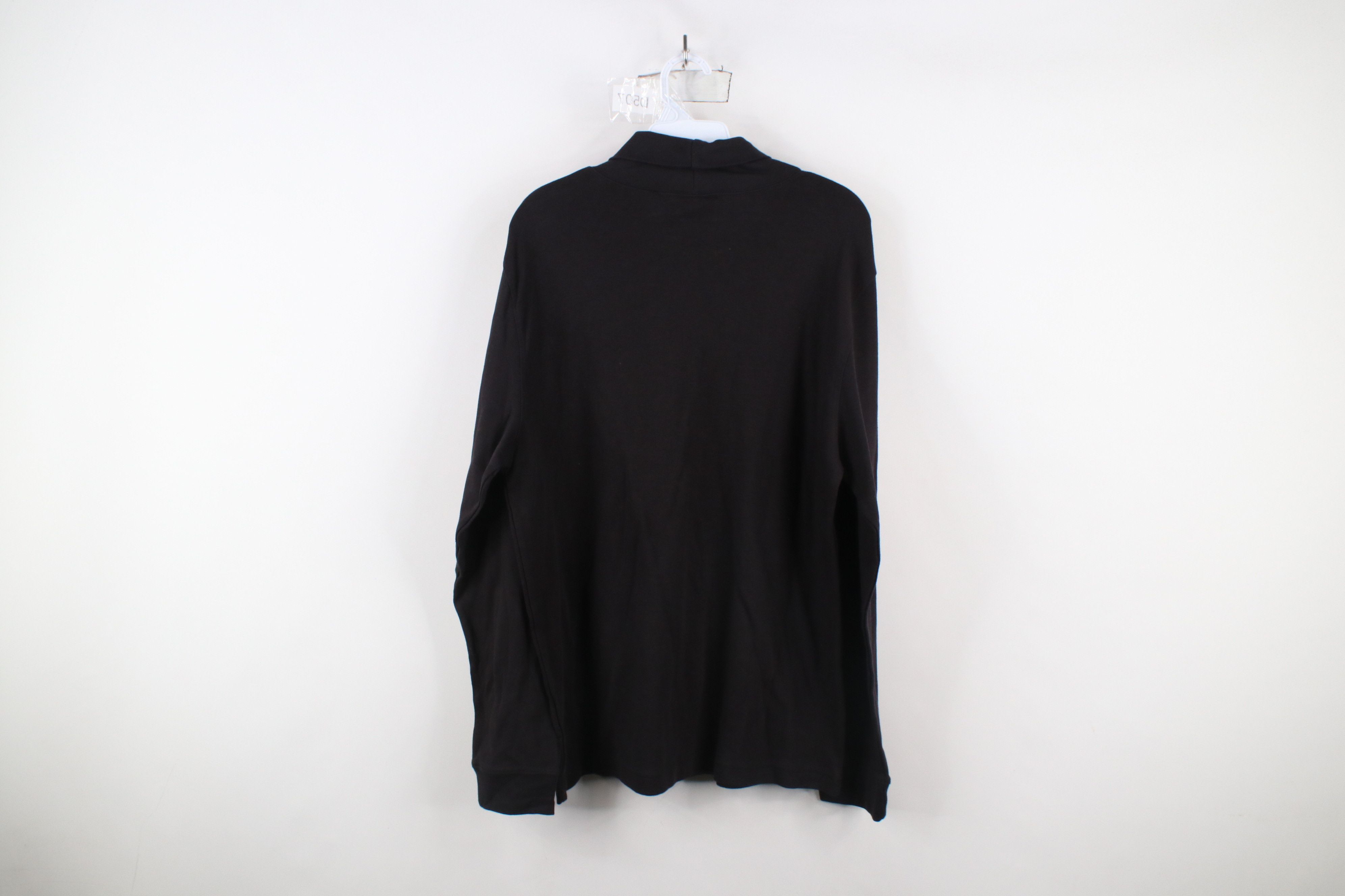 Vintage Deadstock Vintage Streetwear Long Sleeve Turtleneck T-Shirt Size US XL / EU 56 / 4 - 10 Thumbnail