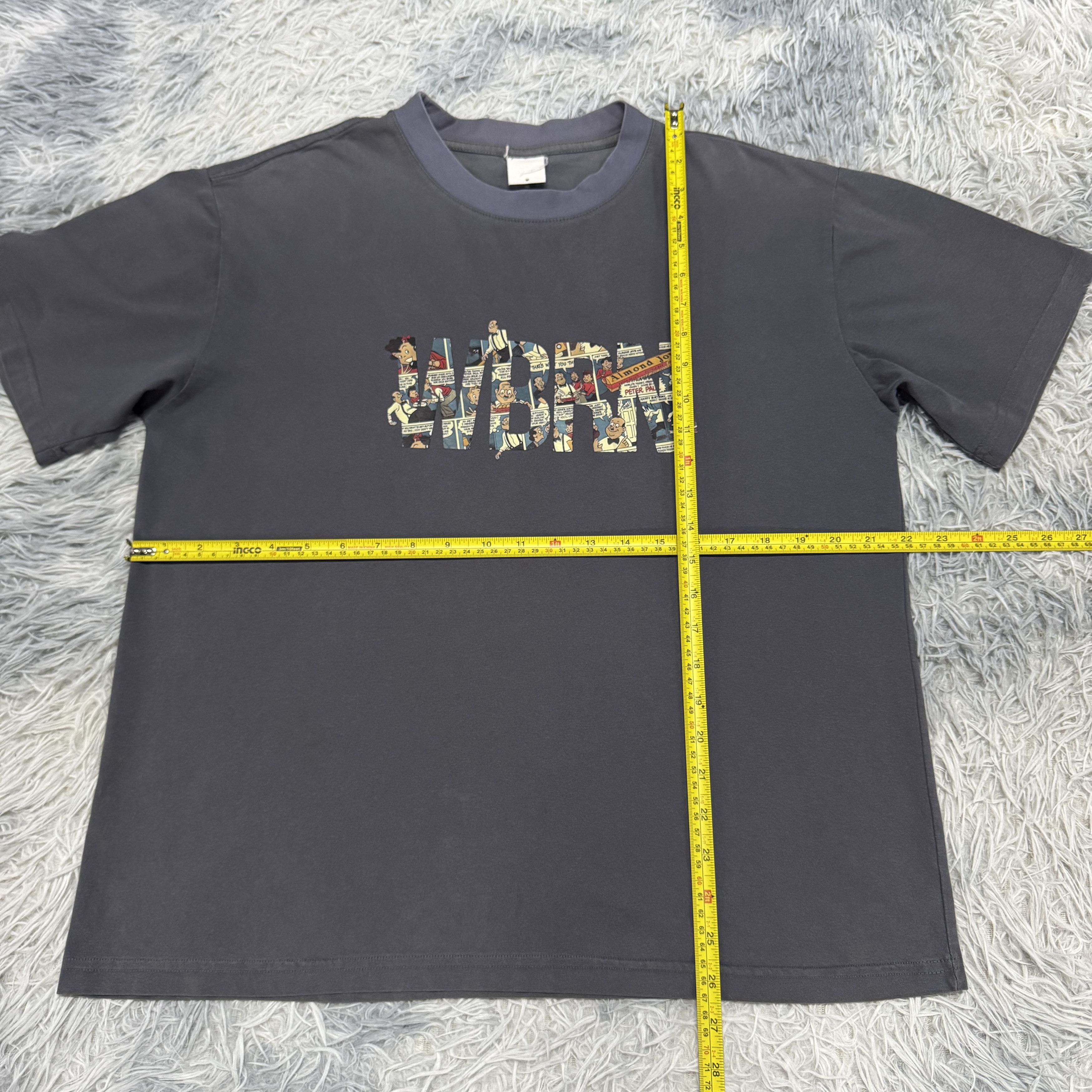 Japanese Brand Japanese Brand WBRN Vintage Tshirt Size US L / EU 52-54 / 3 - 3 Thumbnail