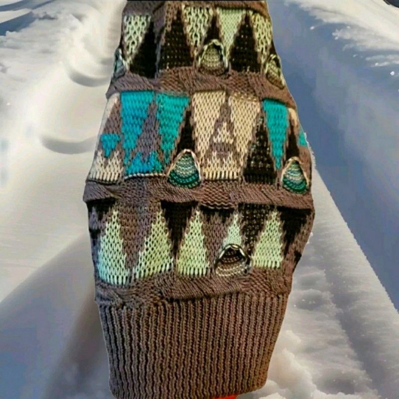 Coogi COOGI Wool Knitted Sweater Size XL (Turquoise) Size US XL / EU 56 / 4 - 2 Thumbnail