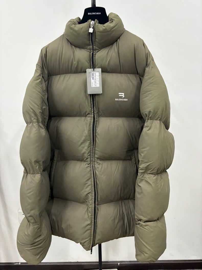 Balenciaga Double-hook sportyb cotton jacket coat
